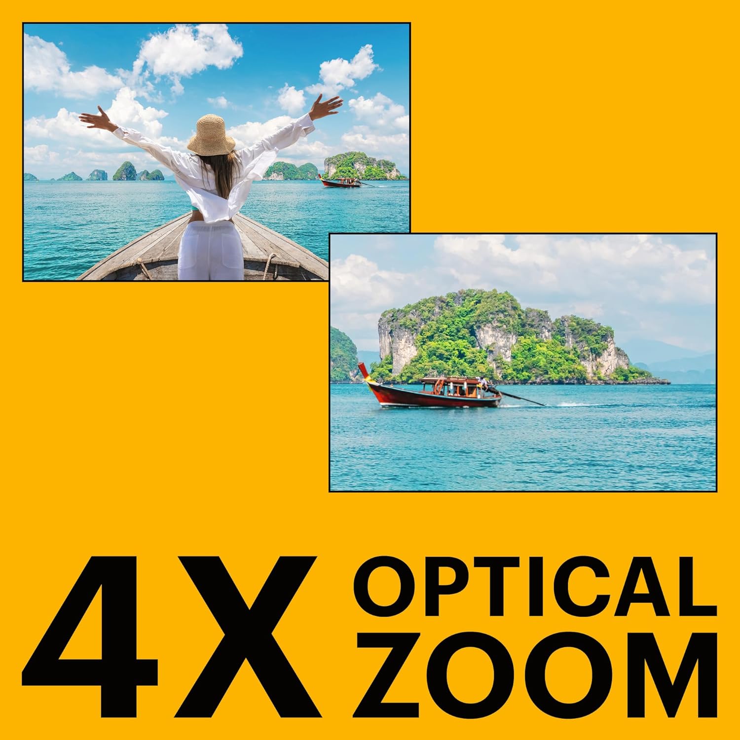 KODAK Pixpro WPZ2 - Fotocamera Digitale Compatta 16M Pixel, Rosso - immagine 4