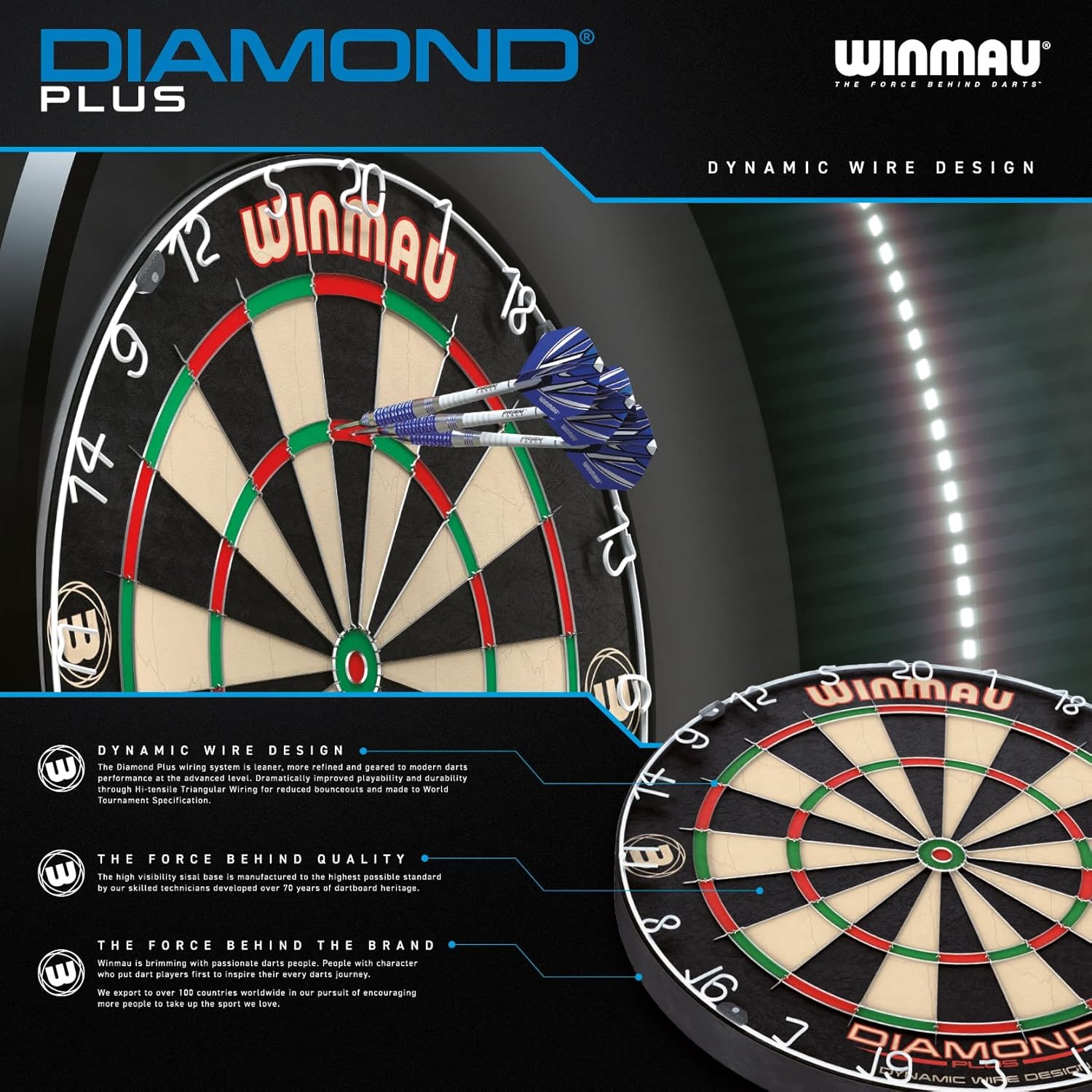Winmau Diamond Plus - Bersaglio Professionale - immagine 6