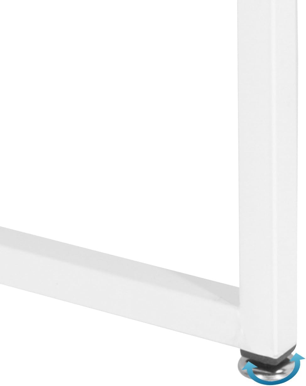 Scrivania Bianca Easy UP H 78x46 cm - immagine 2