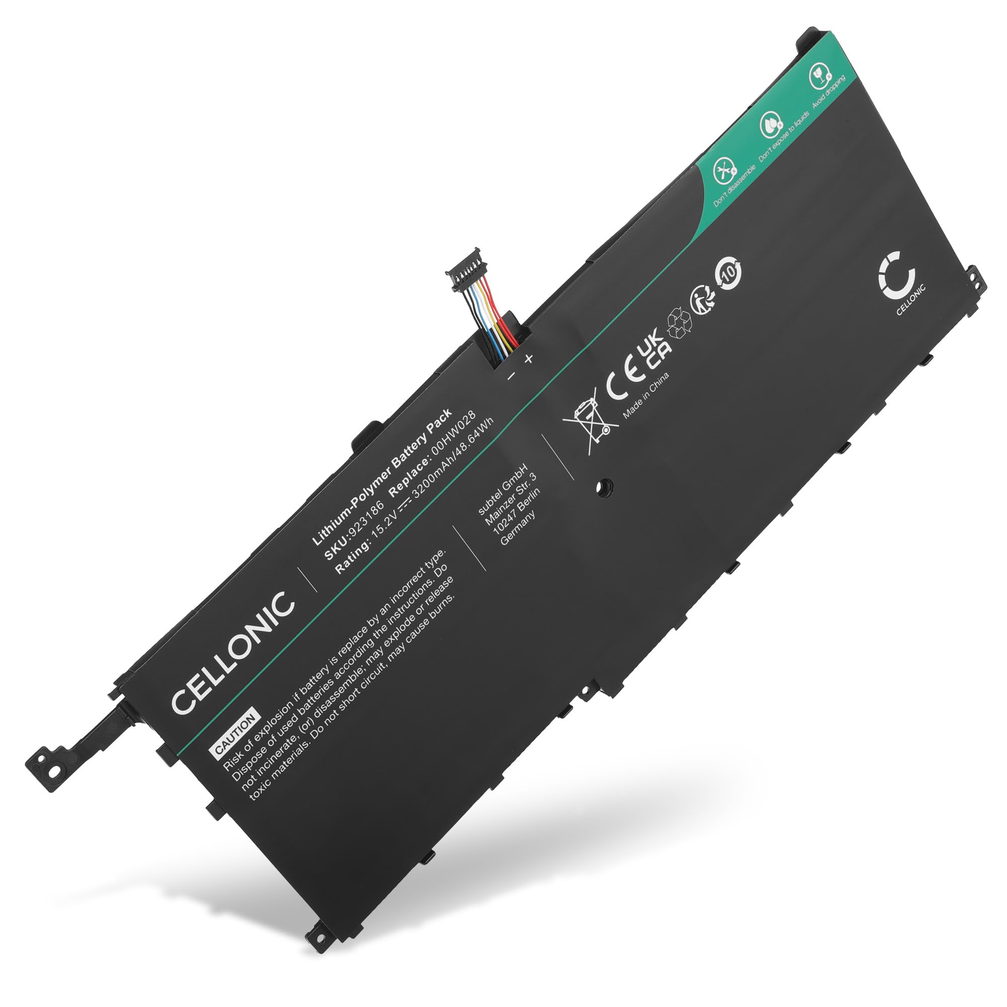 Cellonic Batteria per Lenovo ThinkPad X1 Carbon Gen 4