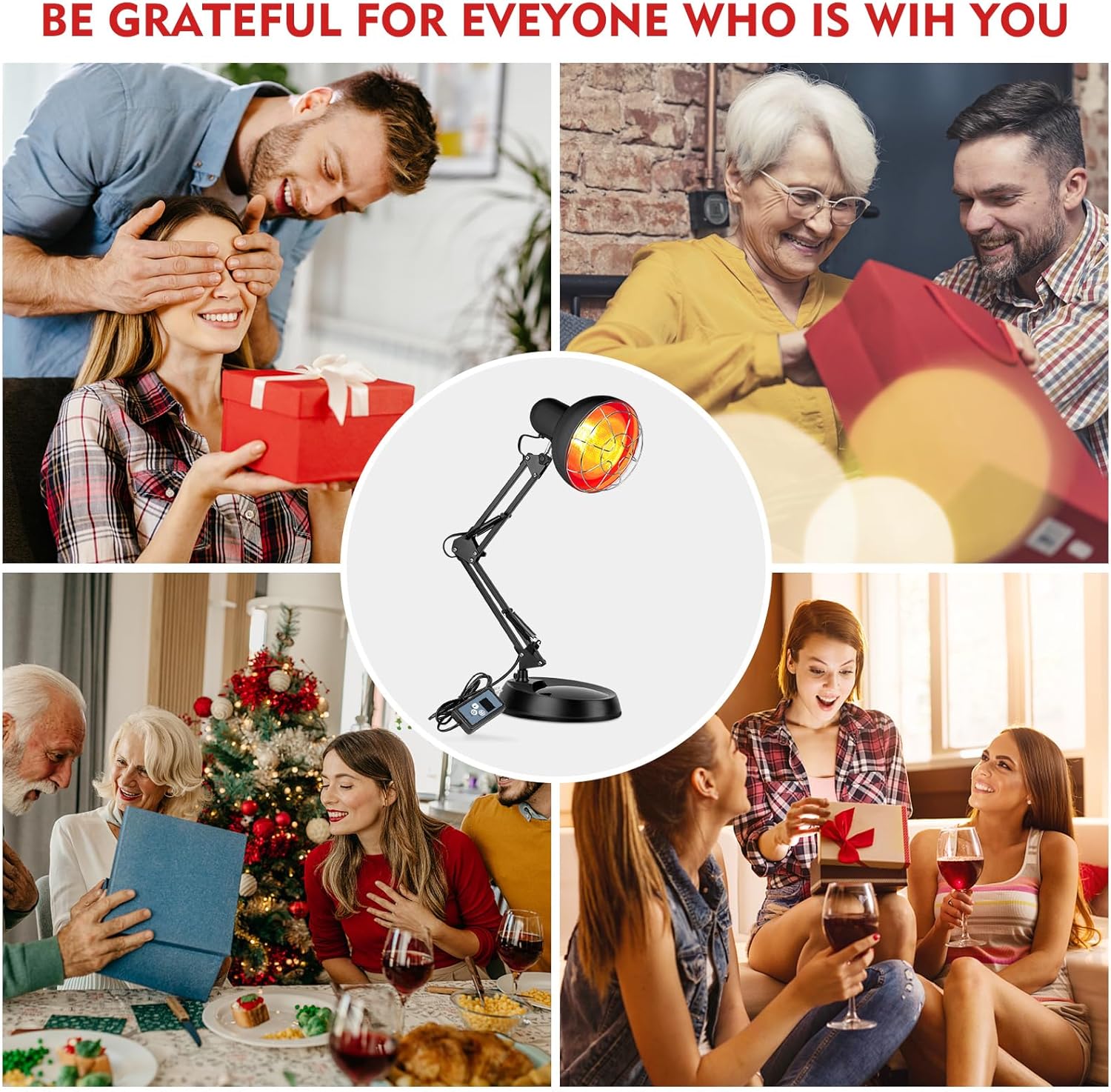 Cozion Lampada Infrarossi Riscaldante 150W - immagine 7