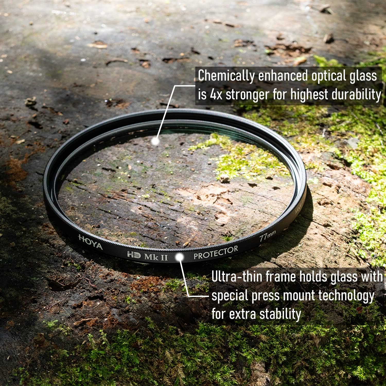 HOYA HD MkII Protector filter ø55 mm - immagine 4