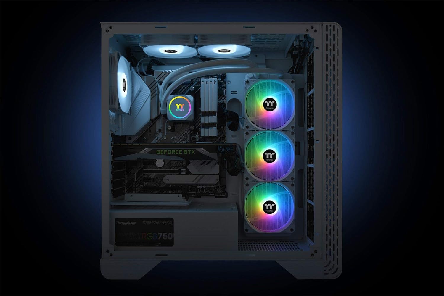 Thermaltake TH360 ARGB Sync Snow Edition AIO Liquid Cooler - immagine 8