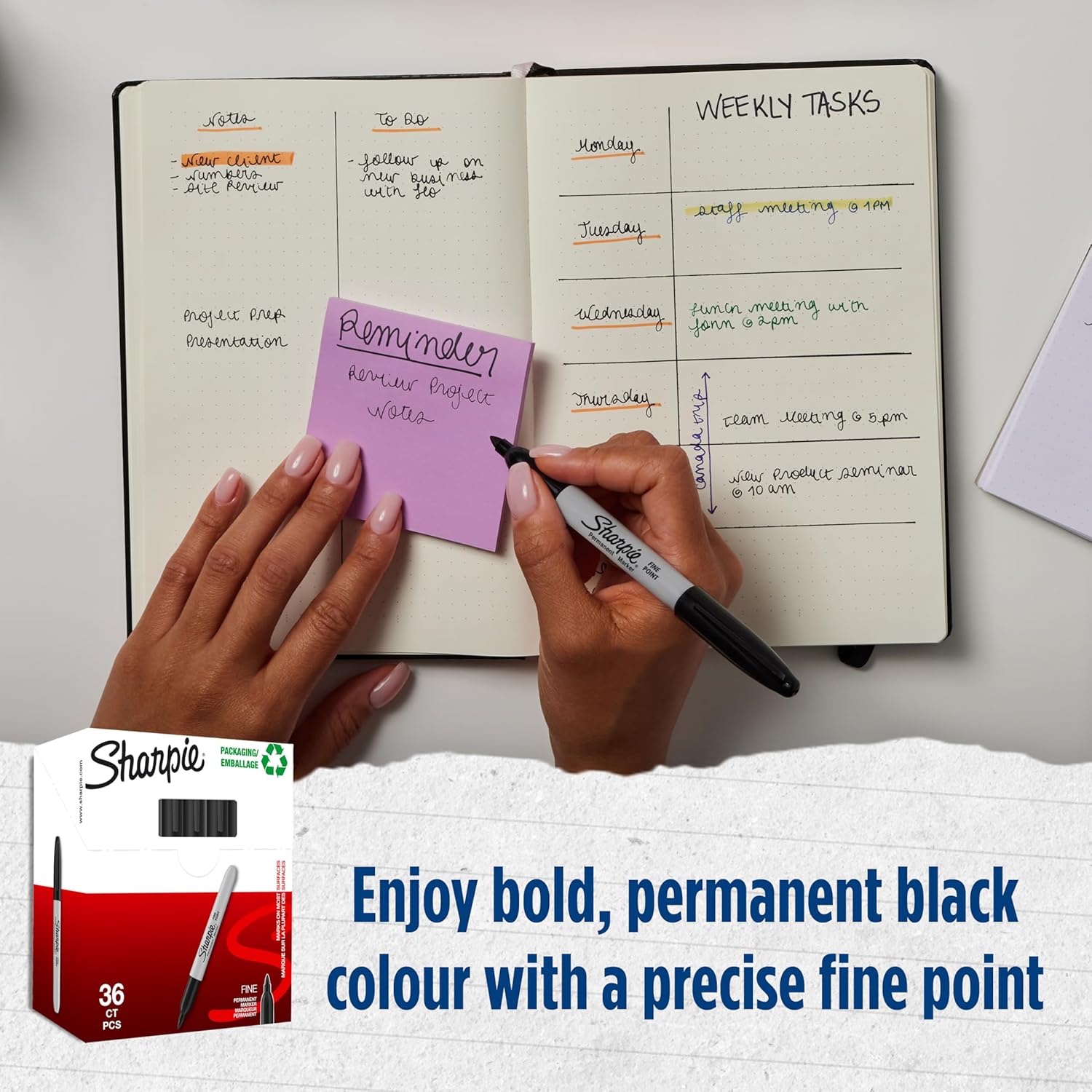 Sharpie Set Cancelleria Paper Mate - 124 Pezzi - immagine 3