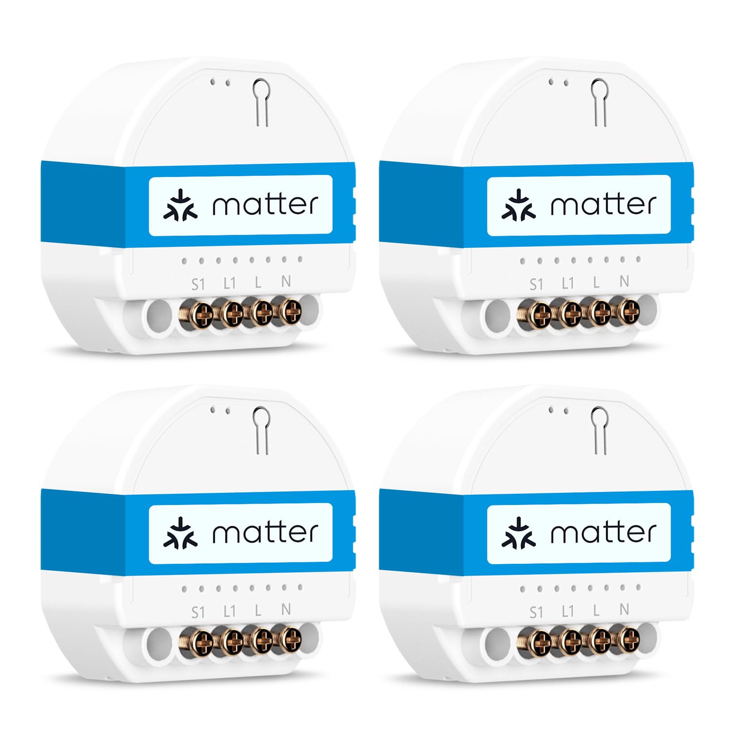 Meross Interruttore WiFi Matter MSS815 (4 Pcs)