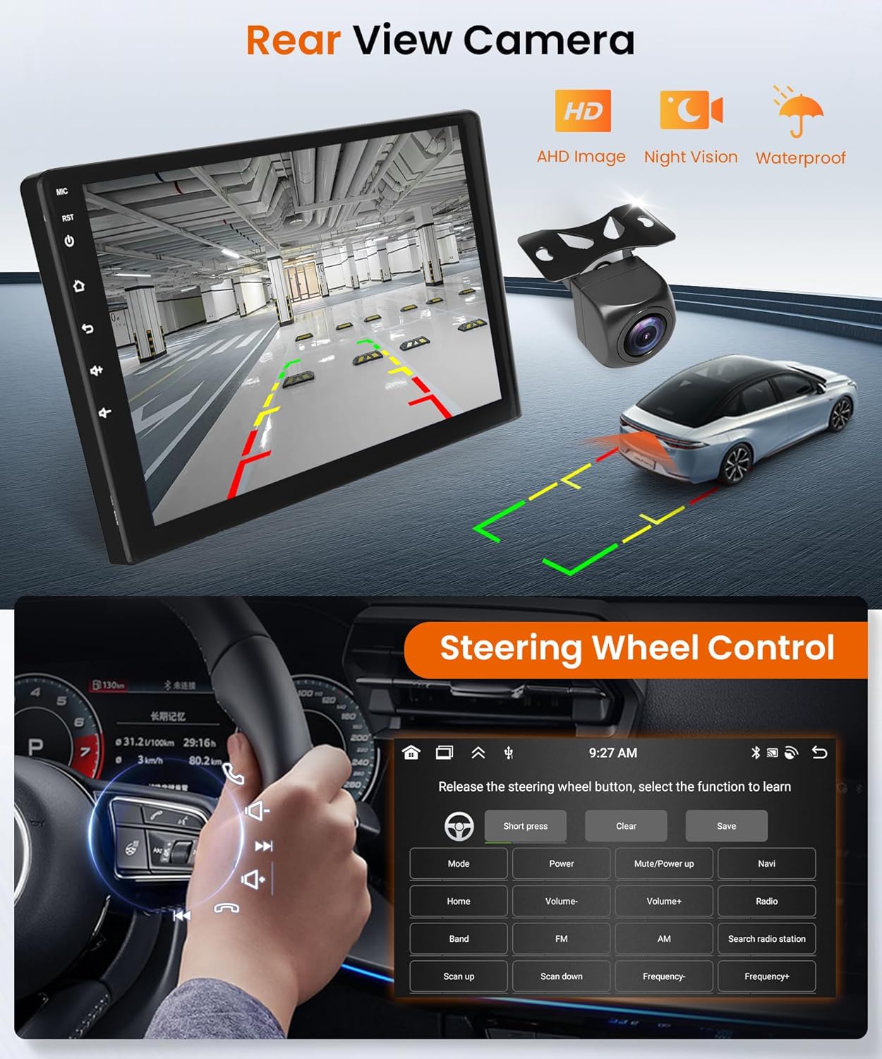 Android Autoradio 9" per Toyota RAV4 2007-2012 - immagine 5