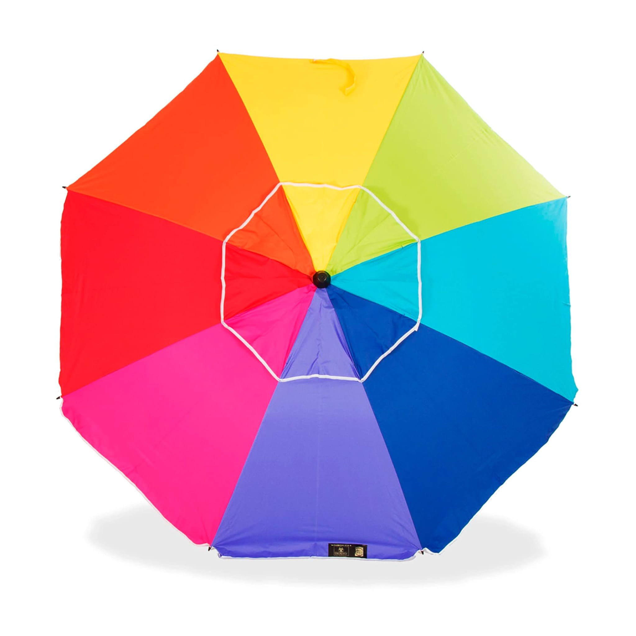 Ombrellone da Spiaggia 200 cm con Spirale e Palo Viaggio