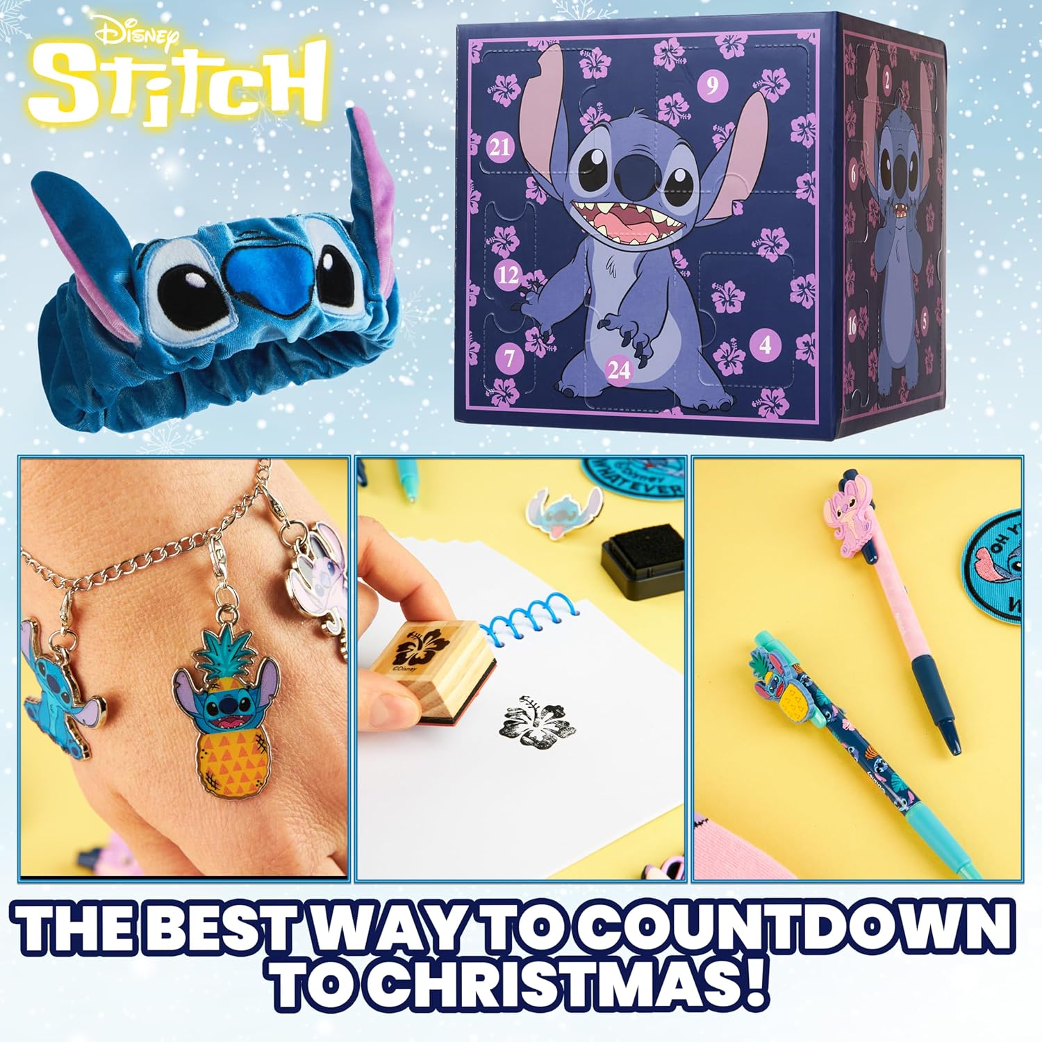 Disney Stitch Calendario Avvento 2024 - Cubo Cancelleria - immagine 4