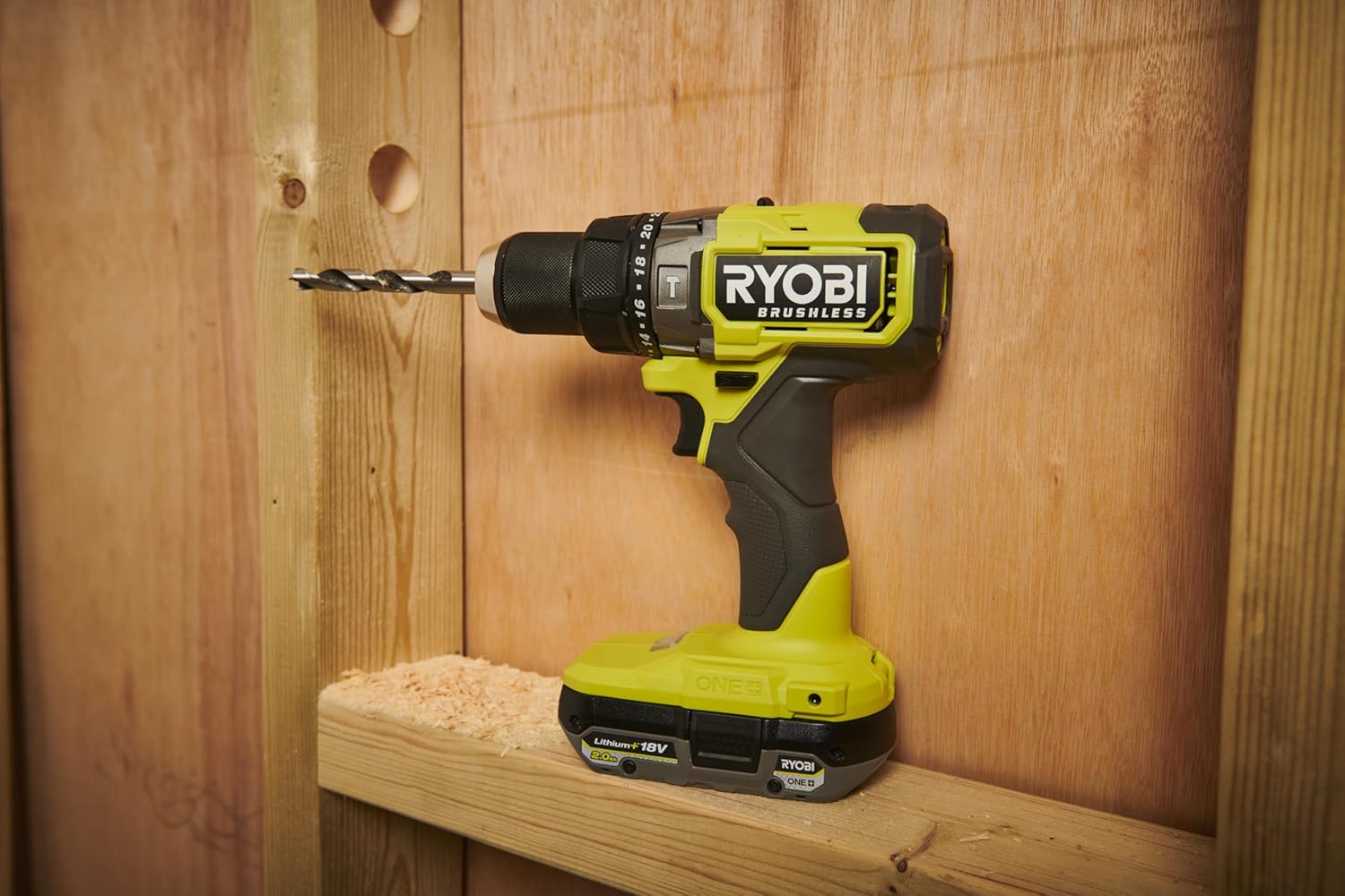 Ryobi RPD18BL2-0 - Trapano a Percussione 18V ONE+ Brushless - immagine 10