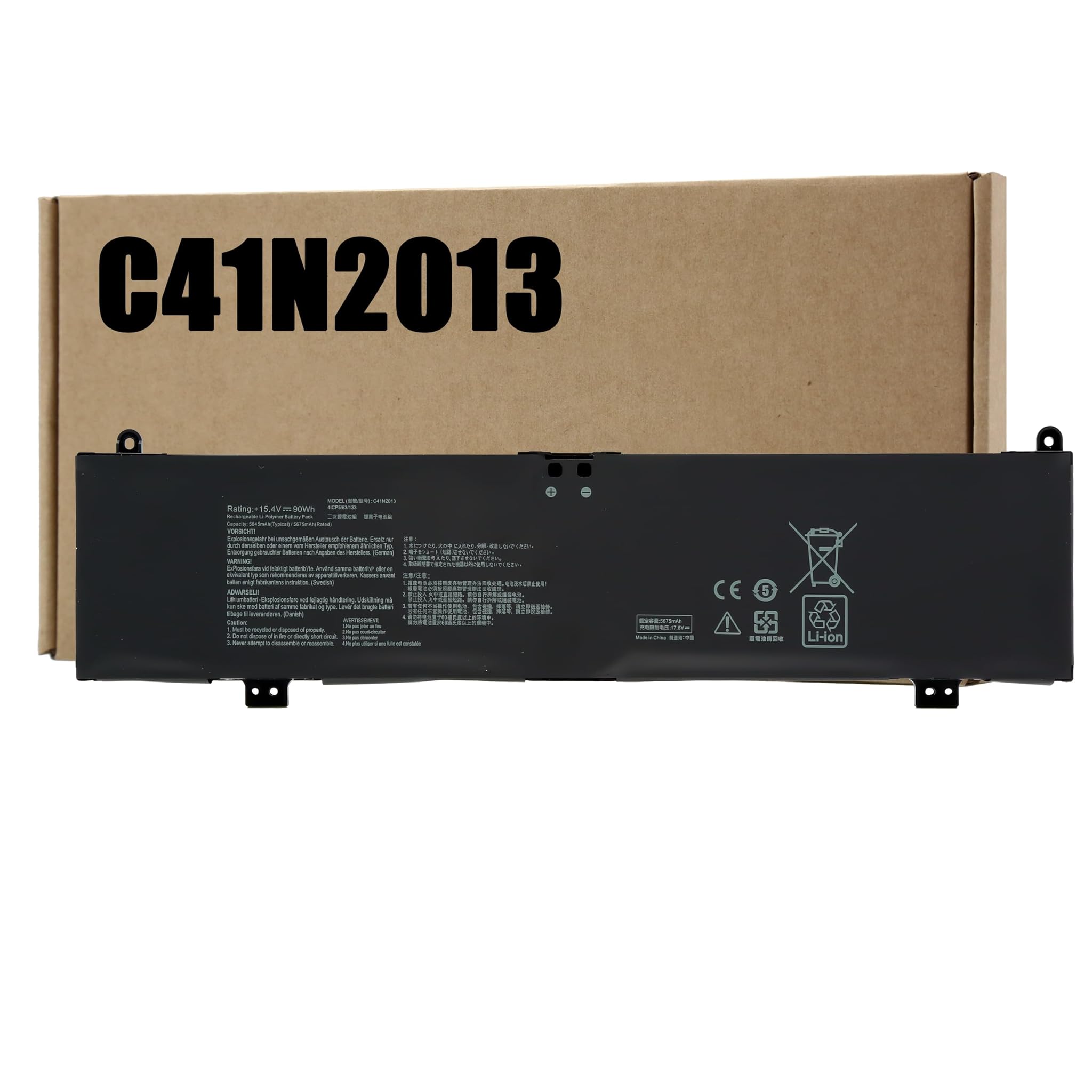 Blesys Batteria C41N2013 per Asus PC Portatili