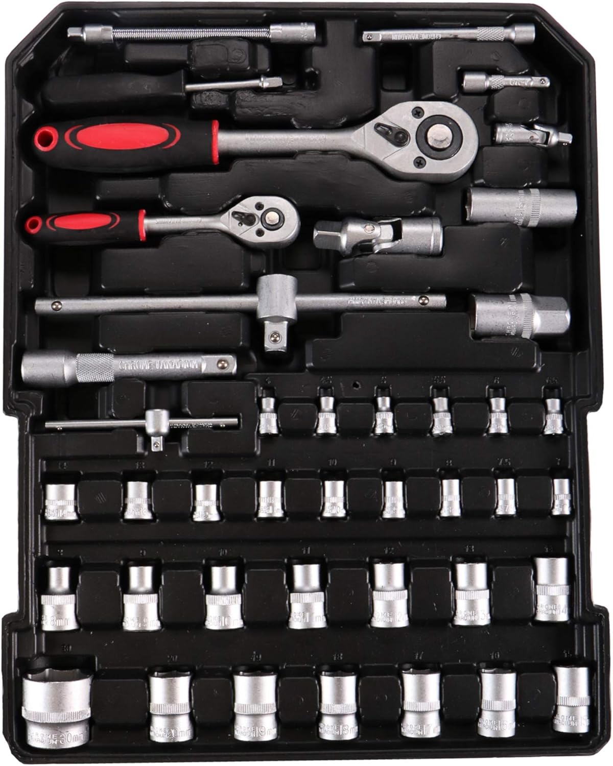 HOME Valigetta Attrezzi 299 Pezzi in Alluminio - immagine 2