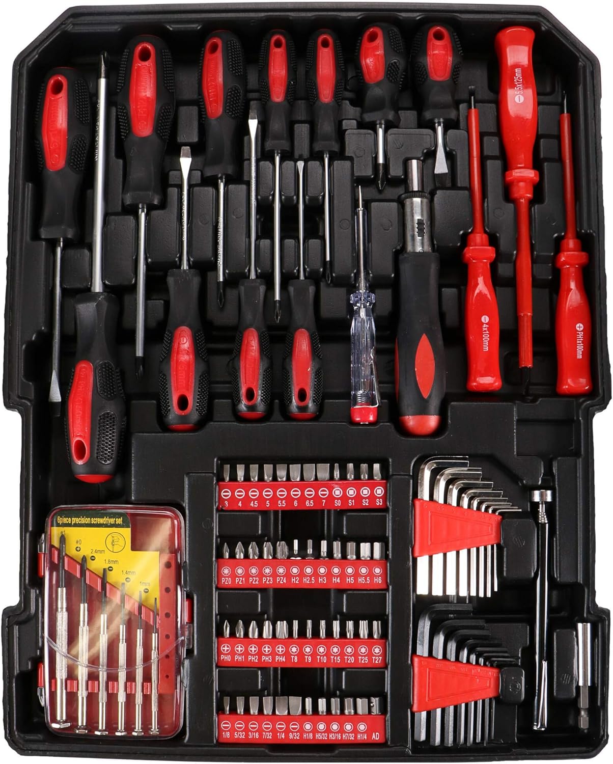 HOME Valigetta Attrezzi 299 Pezzi in Alluminio - immagine 4