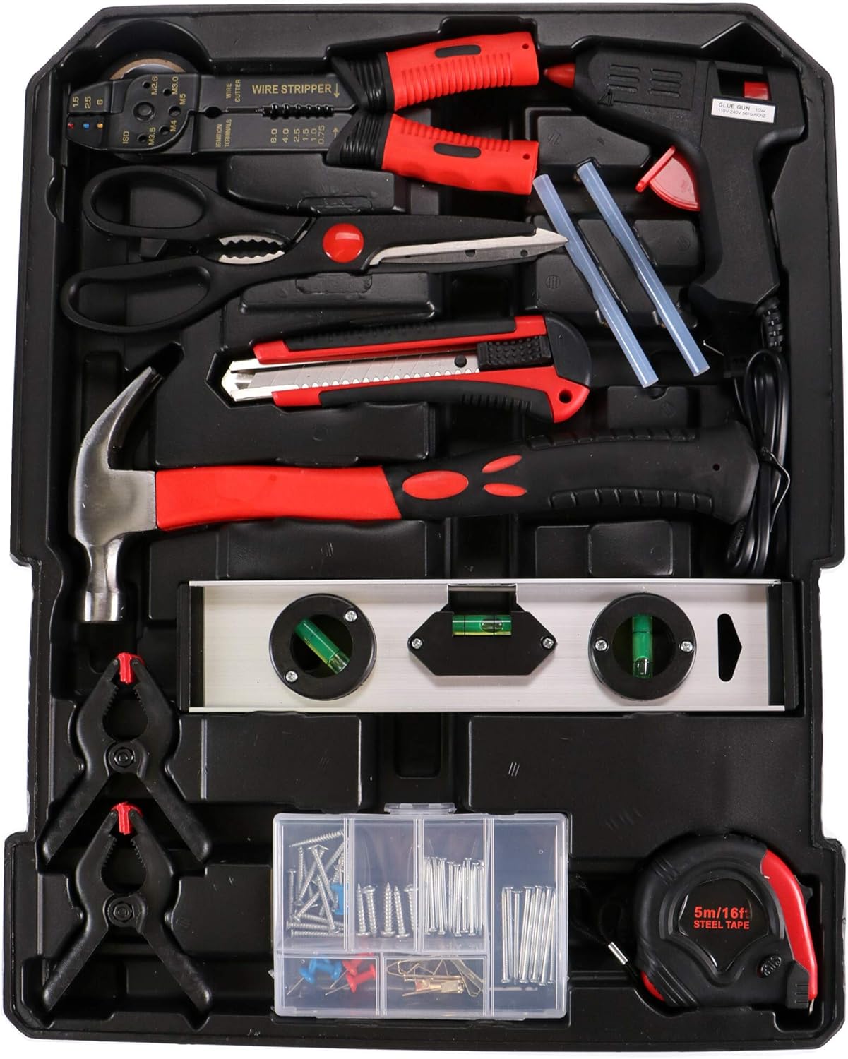 HOME Valigetta Attrezzi 299 Pezzi in Alluminio - immagine 5