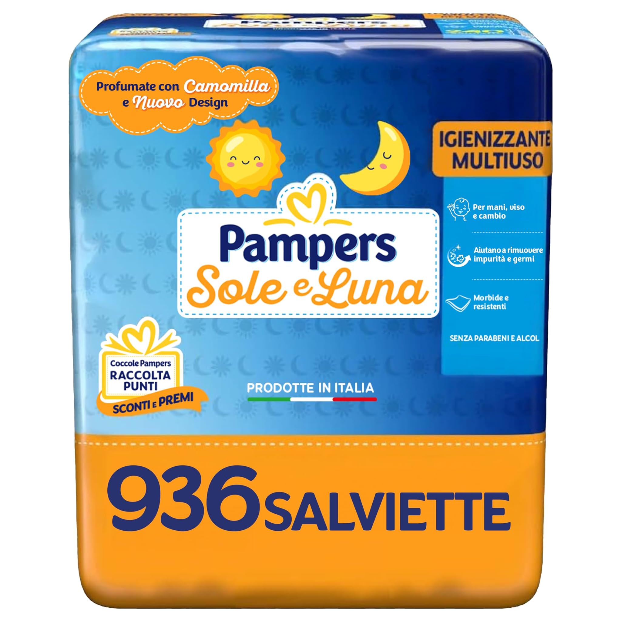 Pampers SALVIETTE Sole e Luna Profumate 936 Salviette