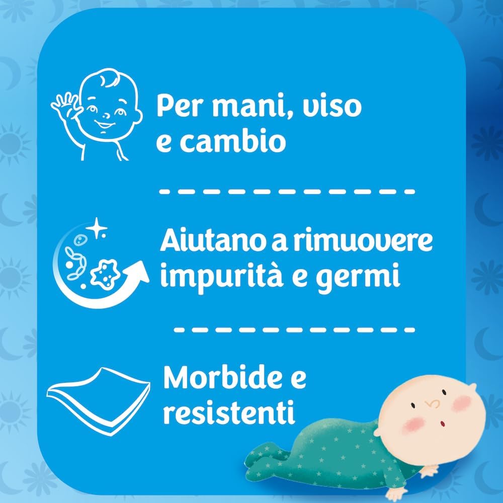 Pampers SALVIETTE Sole e Luna Profumate 936 Salviette - immagine 3