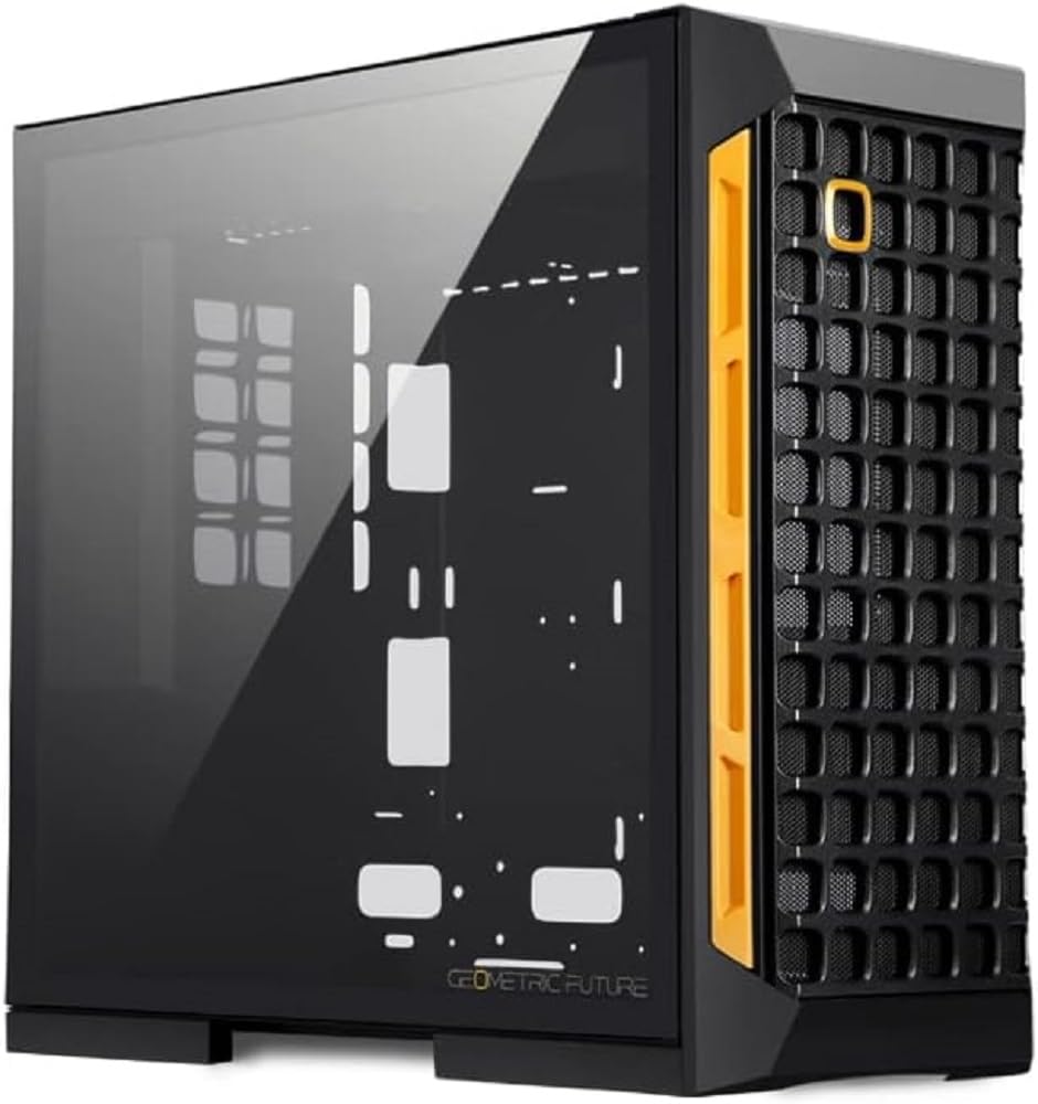 Geometric Future M6 Raphael Mid Tower PC Case, Nero