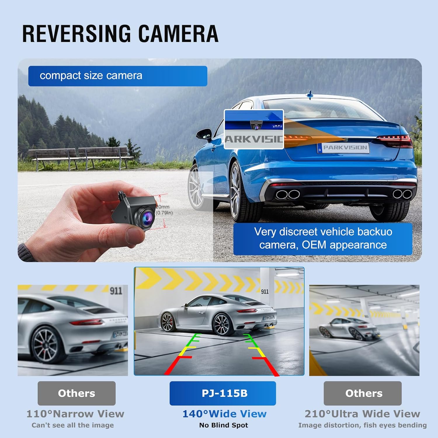 Parkvision Telecamera Retromarcia per Auto - immagine 4