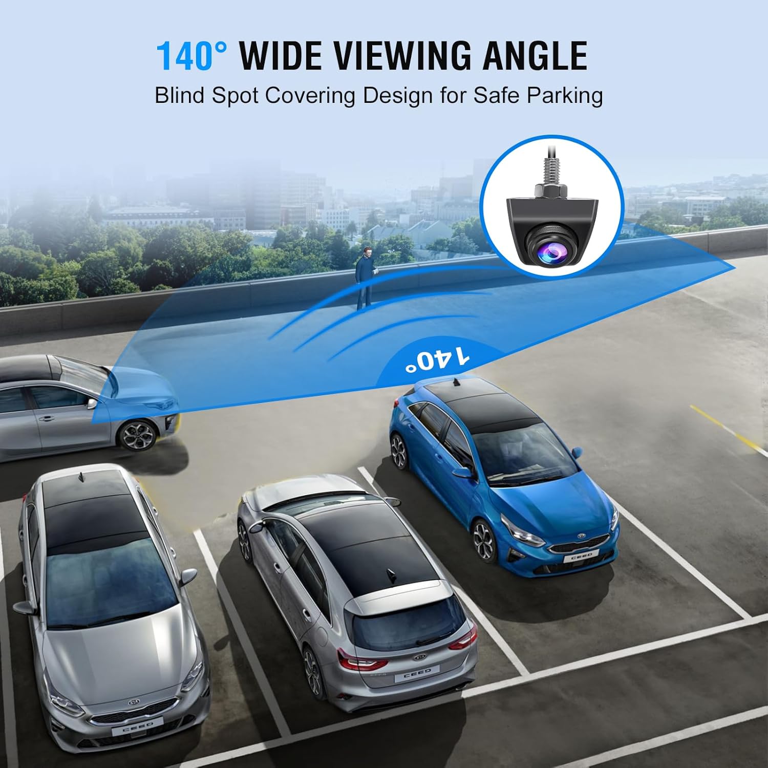 Parkvision Telecamera Retromarcia per Auto - immagine 5