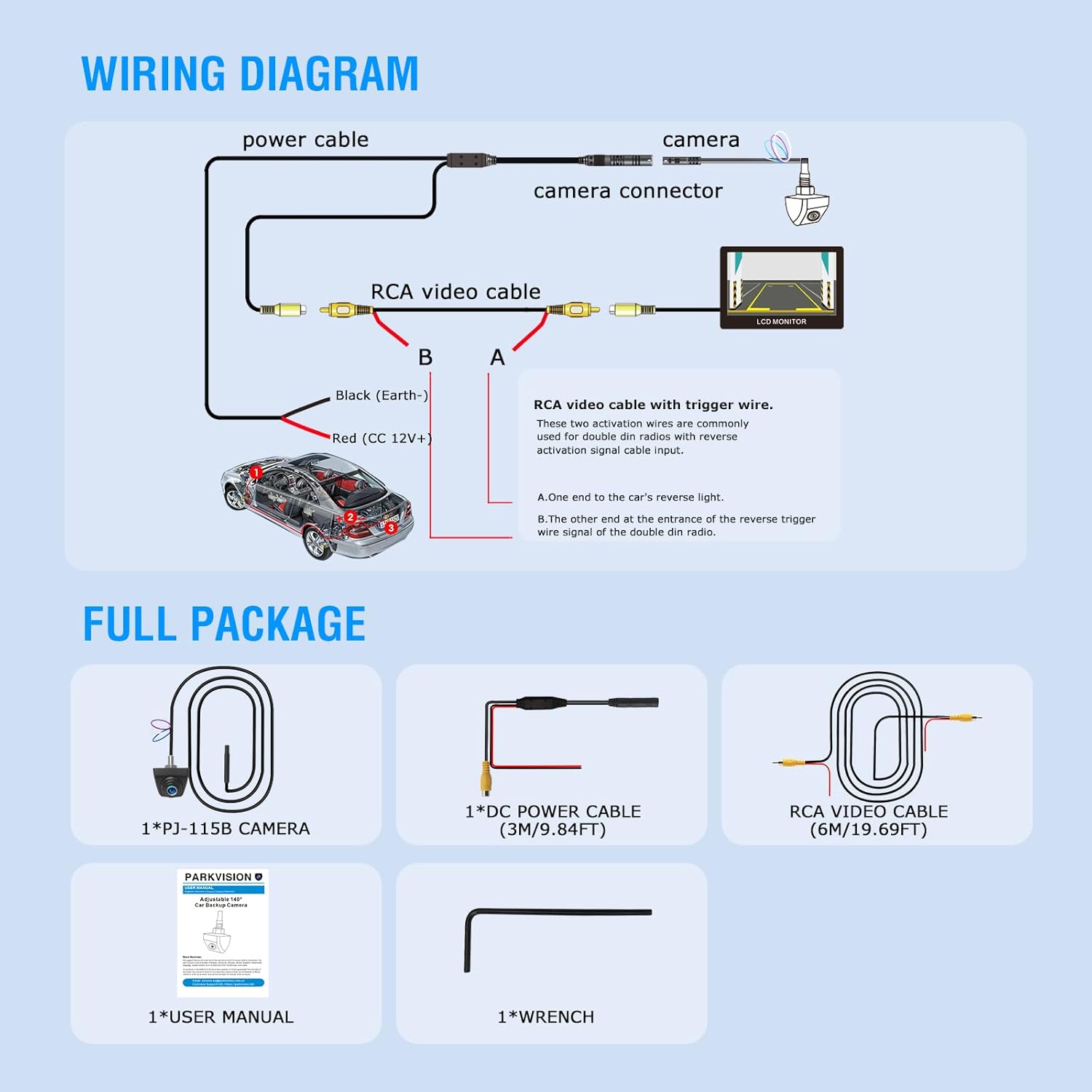 Parkvision Telecamera Retromarcia per Auto - immagine 7