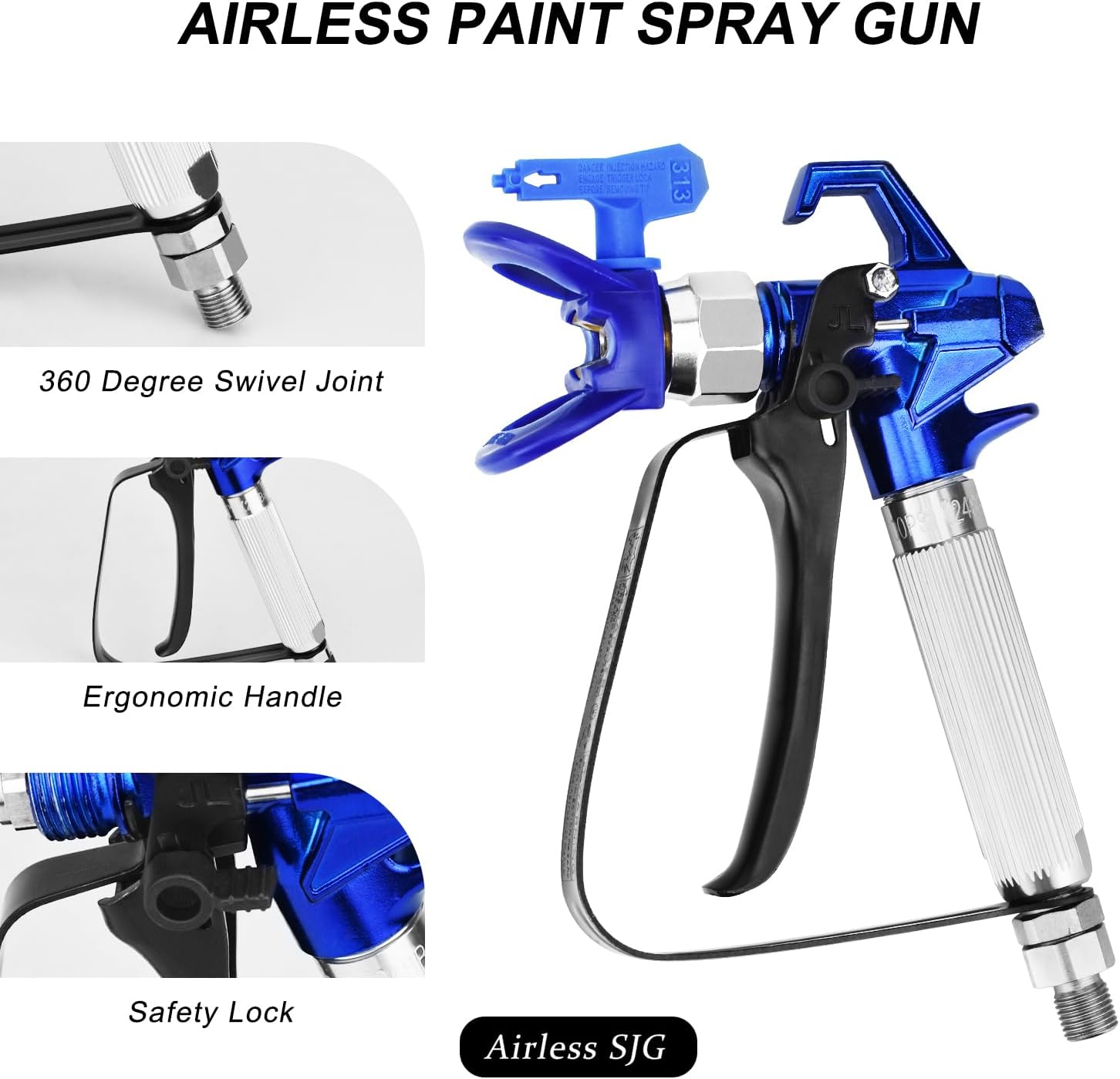 Pistola a Spruzzo Airless 3600 psi - immagine 5