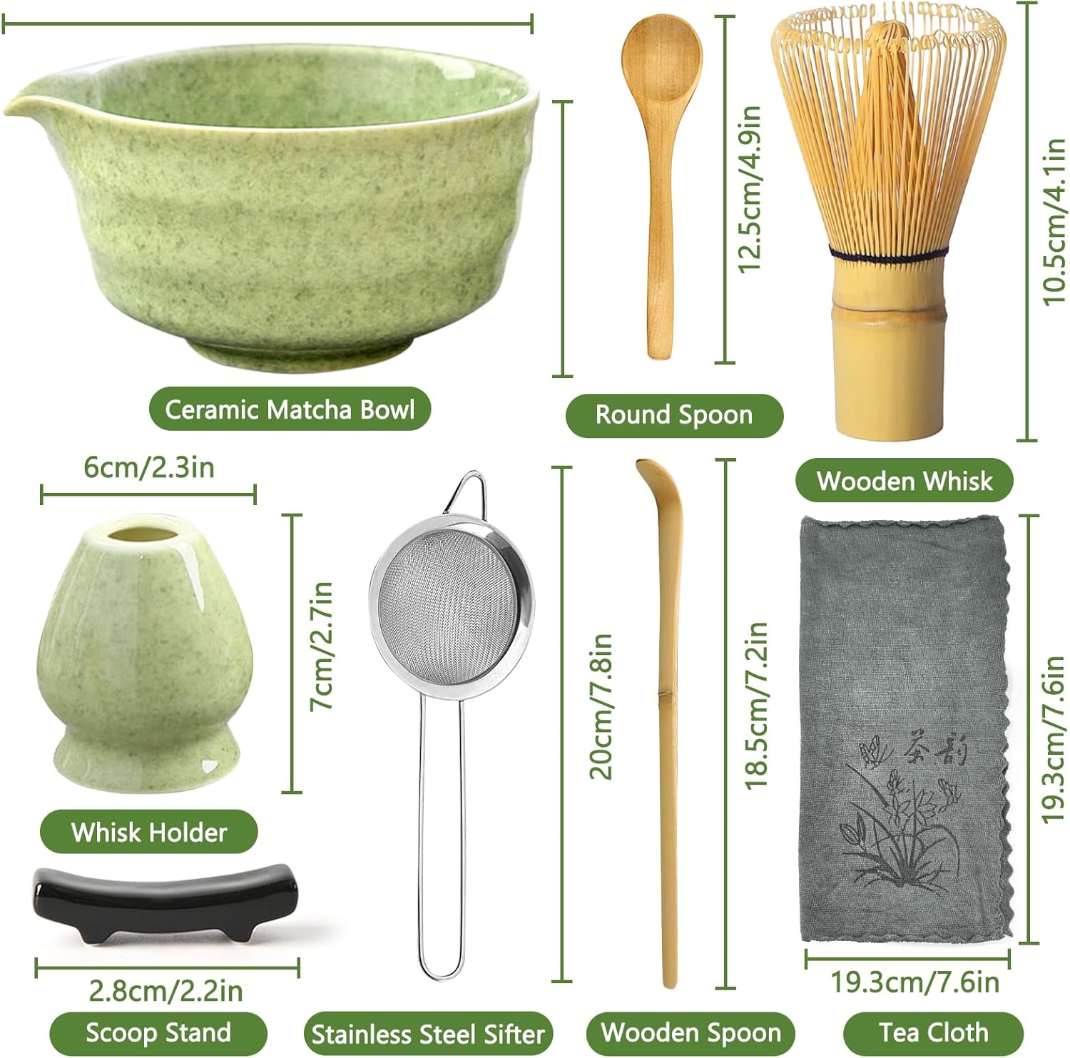 Set Matcha Kit Giapponese 8 Pezzi - immagine 6