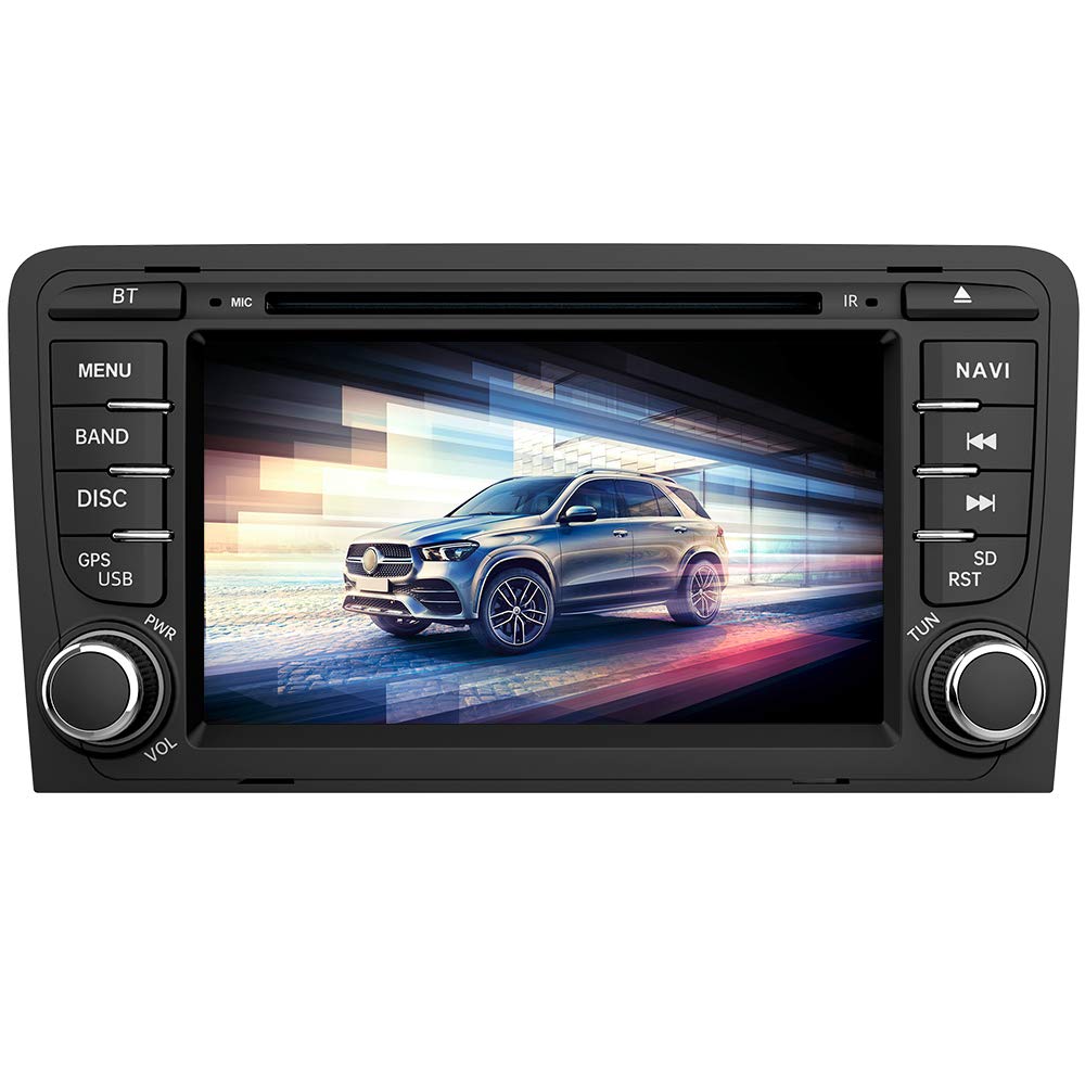 Awesafe Autoradio 2 Din WinCE per Audi A3 S3 RS3 8P (2006-2012)