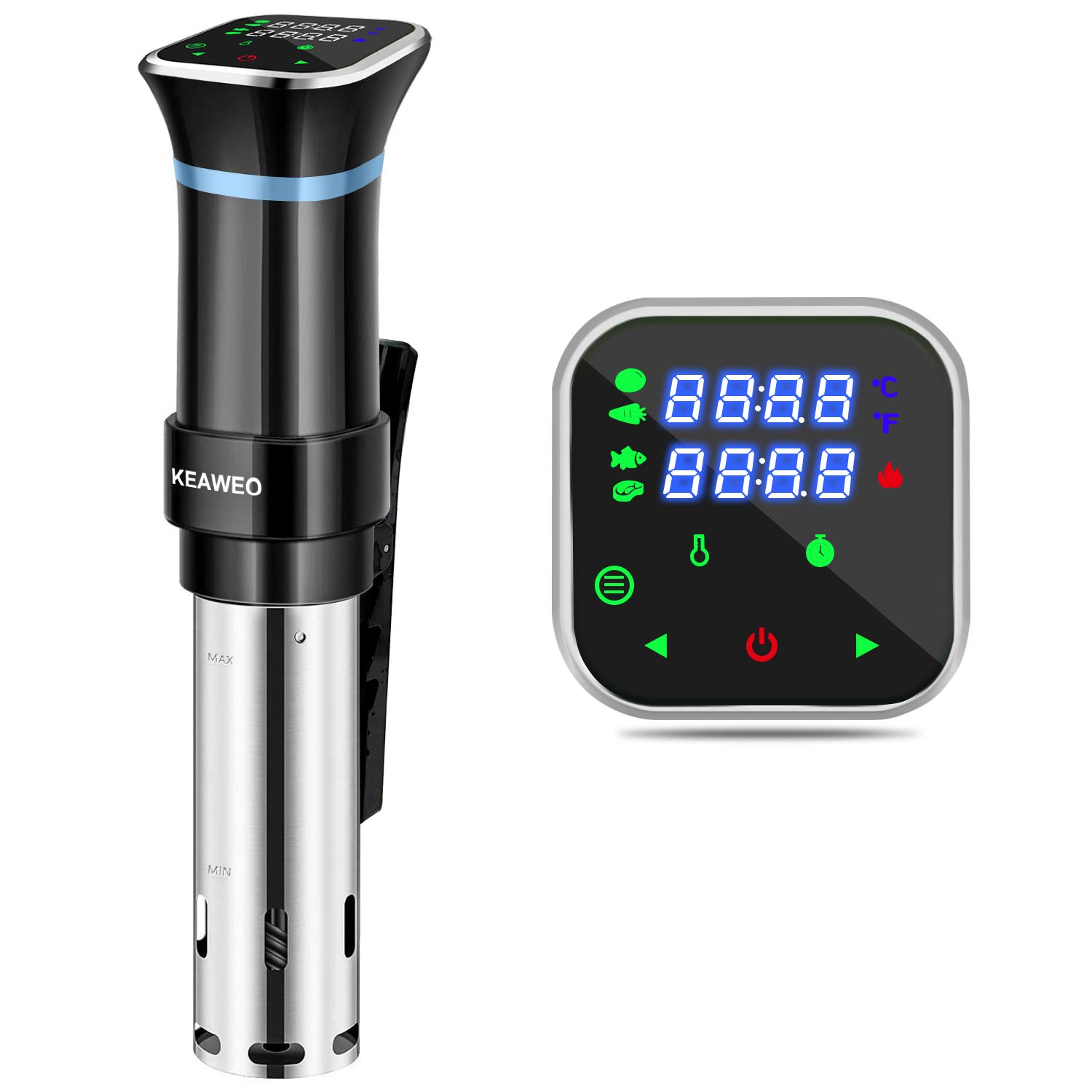KEAWEO Sous Vide 1100W Circolatore Termico Professionale