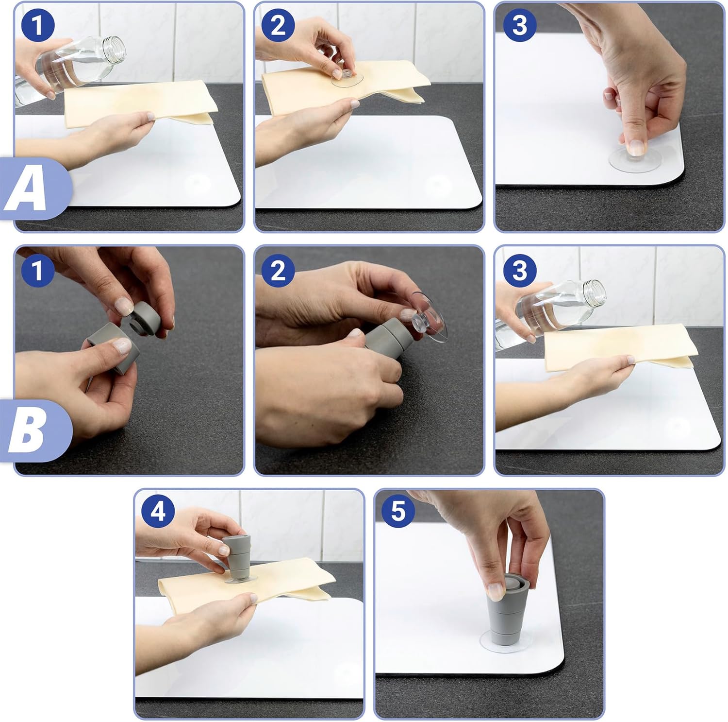 Wenko Coprifornelli Universale Mod Piastrelle 2 pezzi - immagine 7