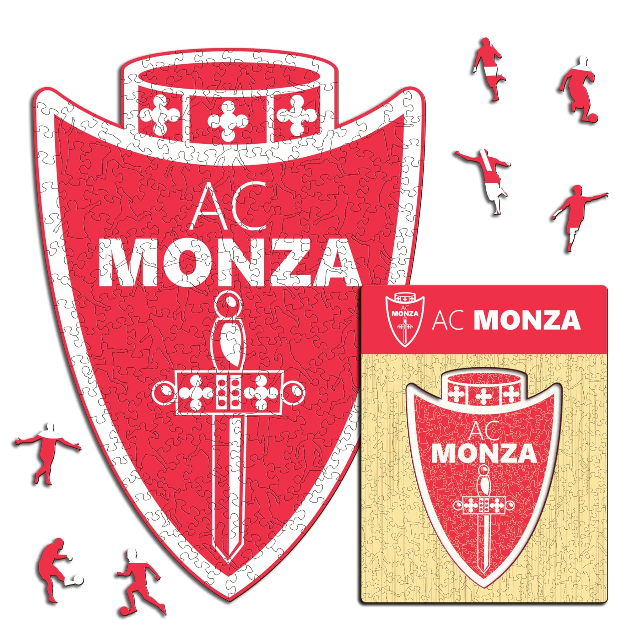 Iconic Puzzles - Monza Logo, Puzzle di Legno 270 Pz