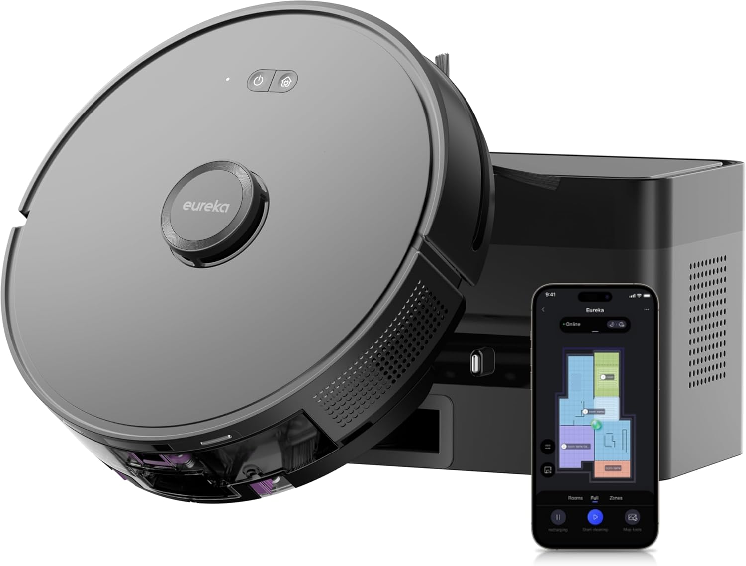 Eureka E6 Plus - Robot Aspirapolvere e Lavapavimenti - immagine 1