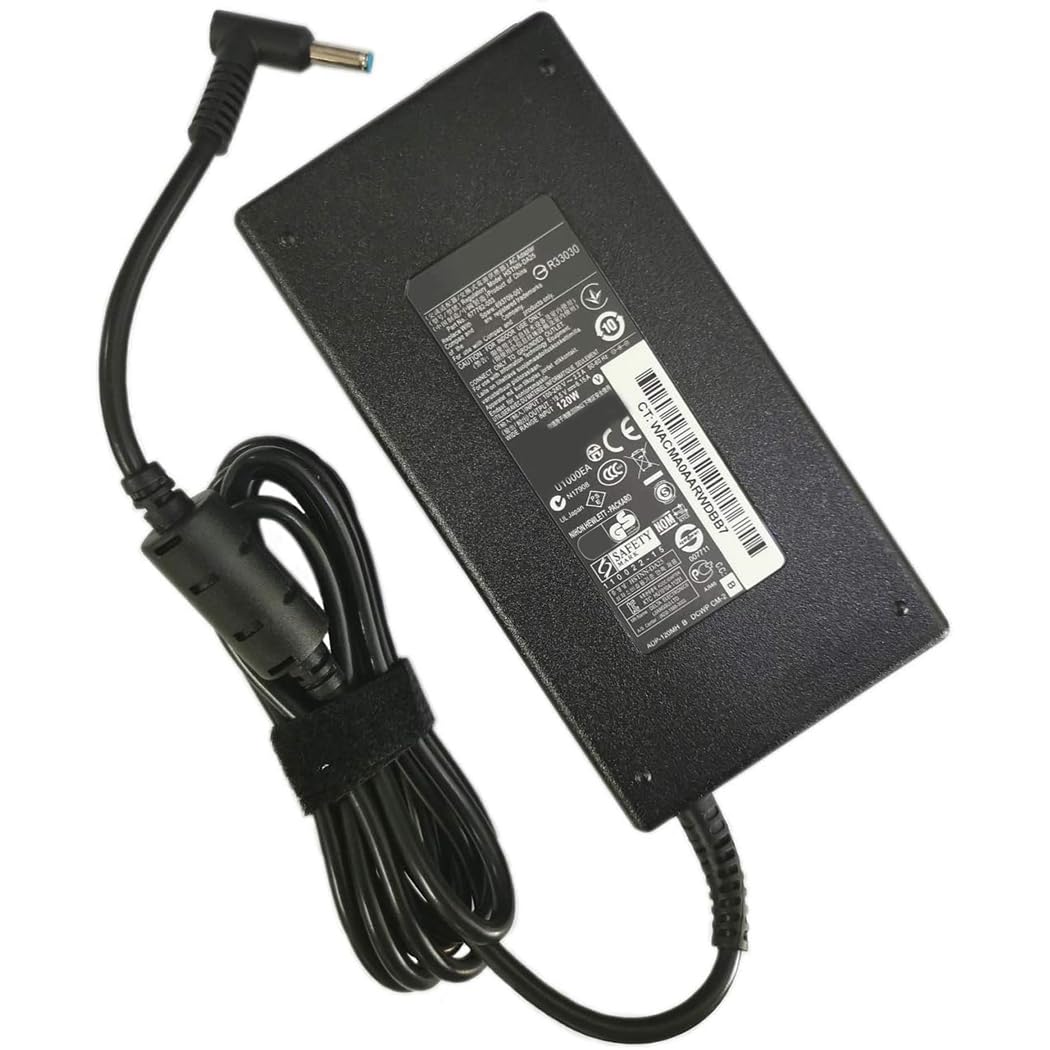 Alimentatore di Ricambio 120W per HP ENVY 4.5x3.0mm