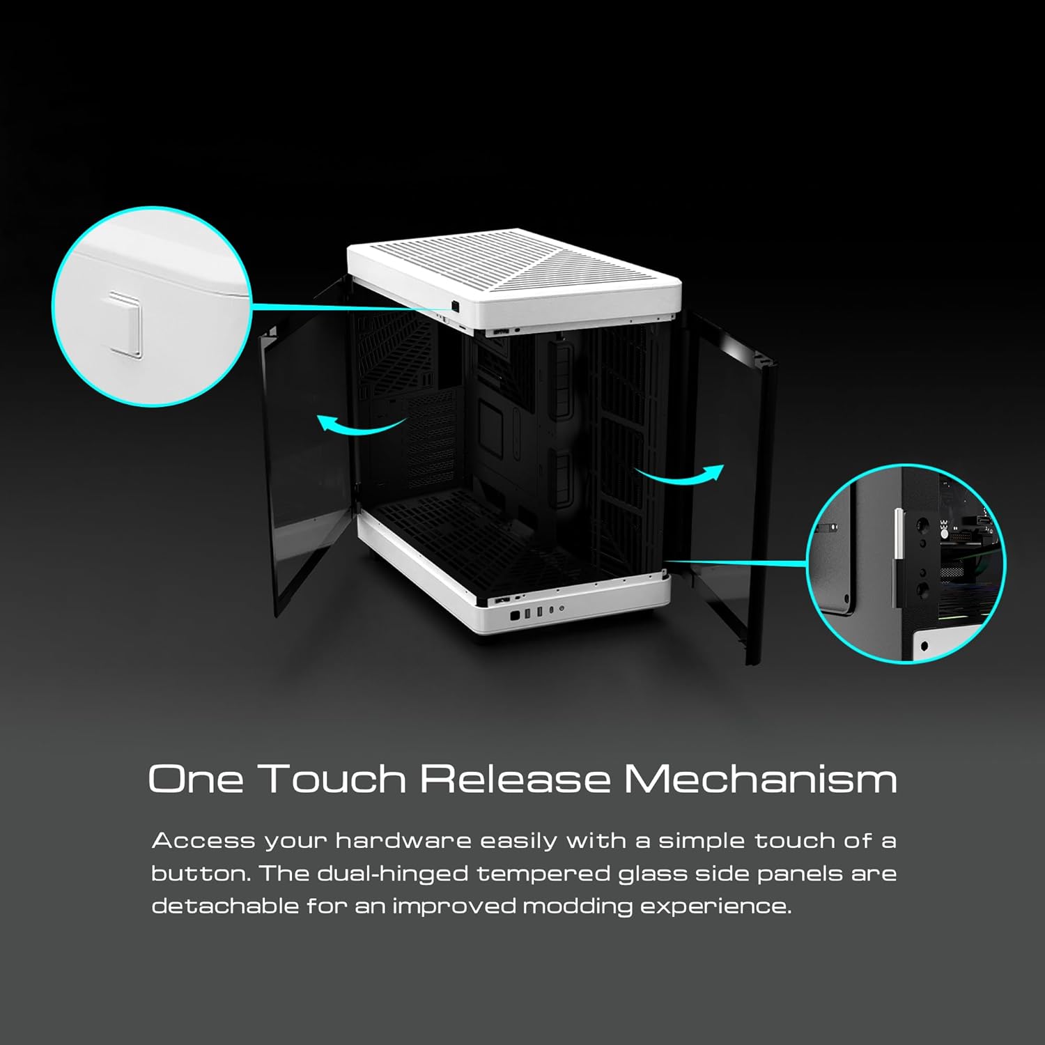 GAMDIAS NESO P1 - Case ATX Full Tower per PC - immagine 2