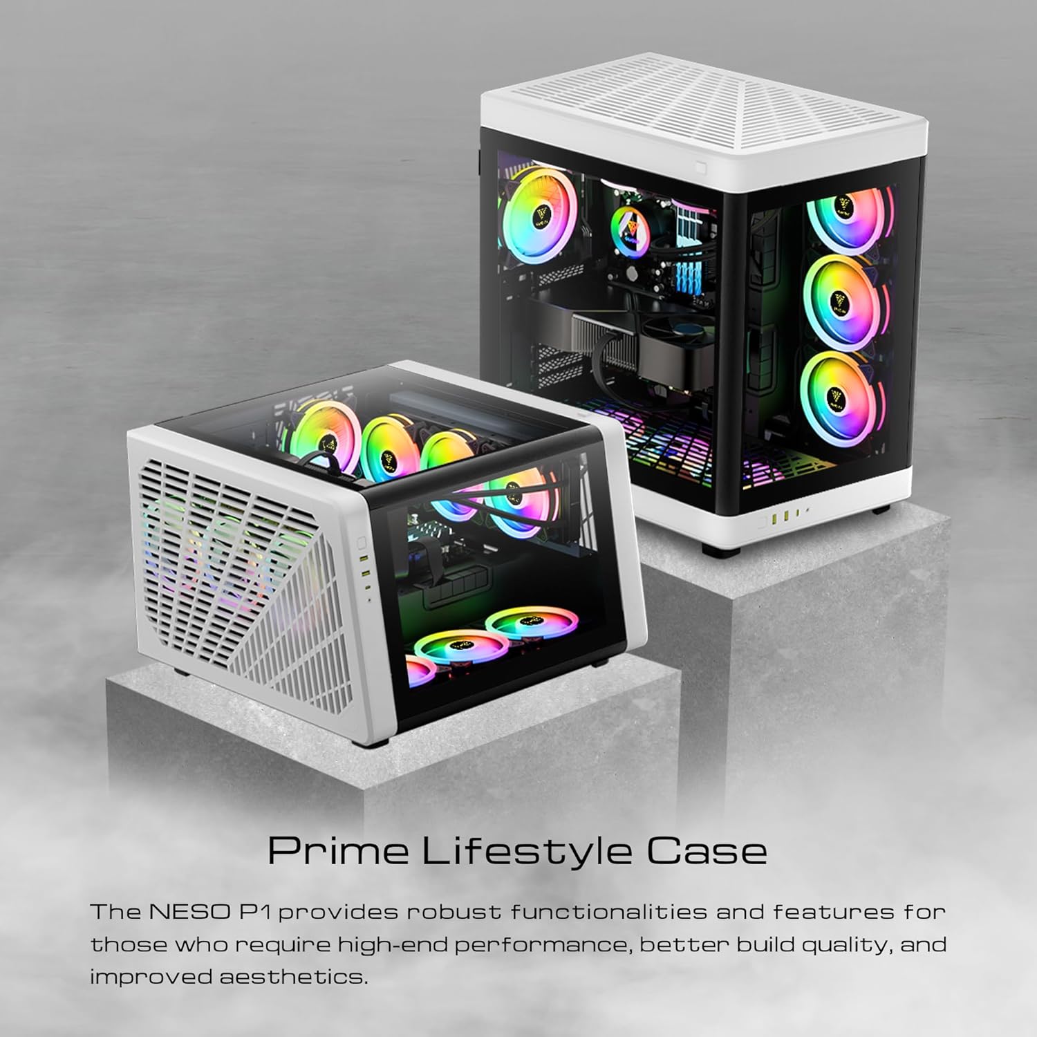 GAMDIAS NESO P1 - Case ATX Full Tower per PC - immagine 3