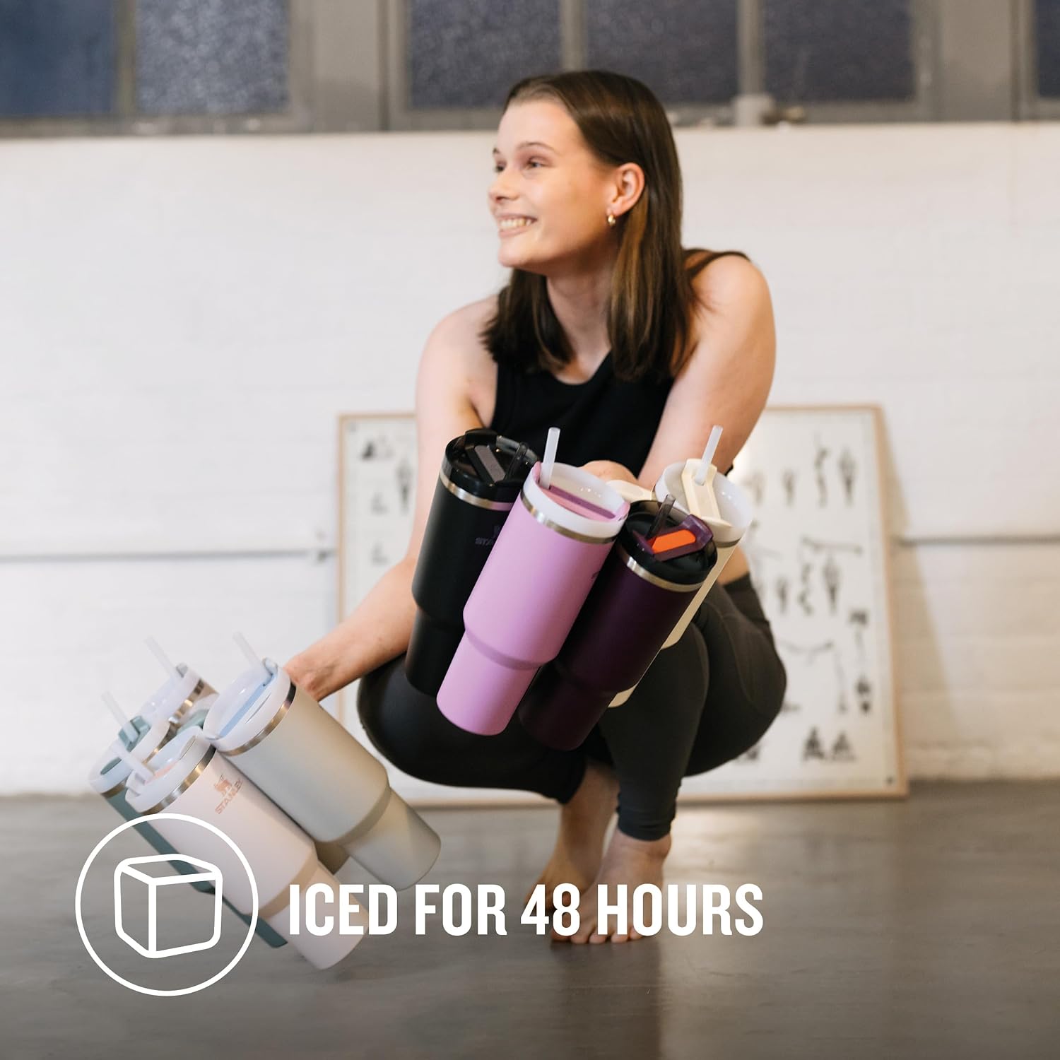 Stanley Quencher H2.0 FlowState Borraccia con Cannuccia 1.2L - immagine 2