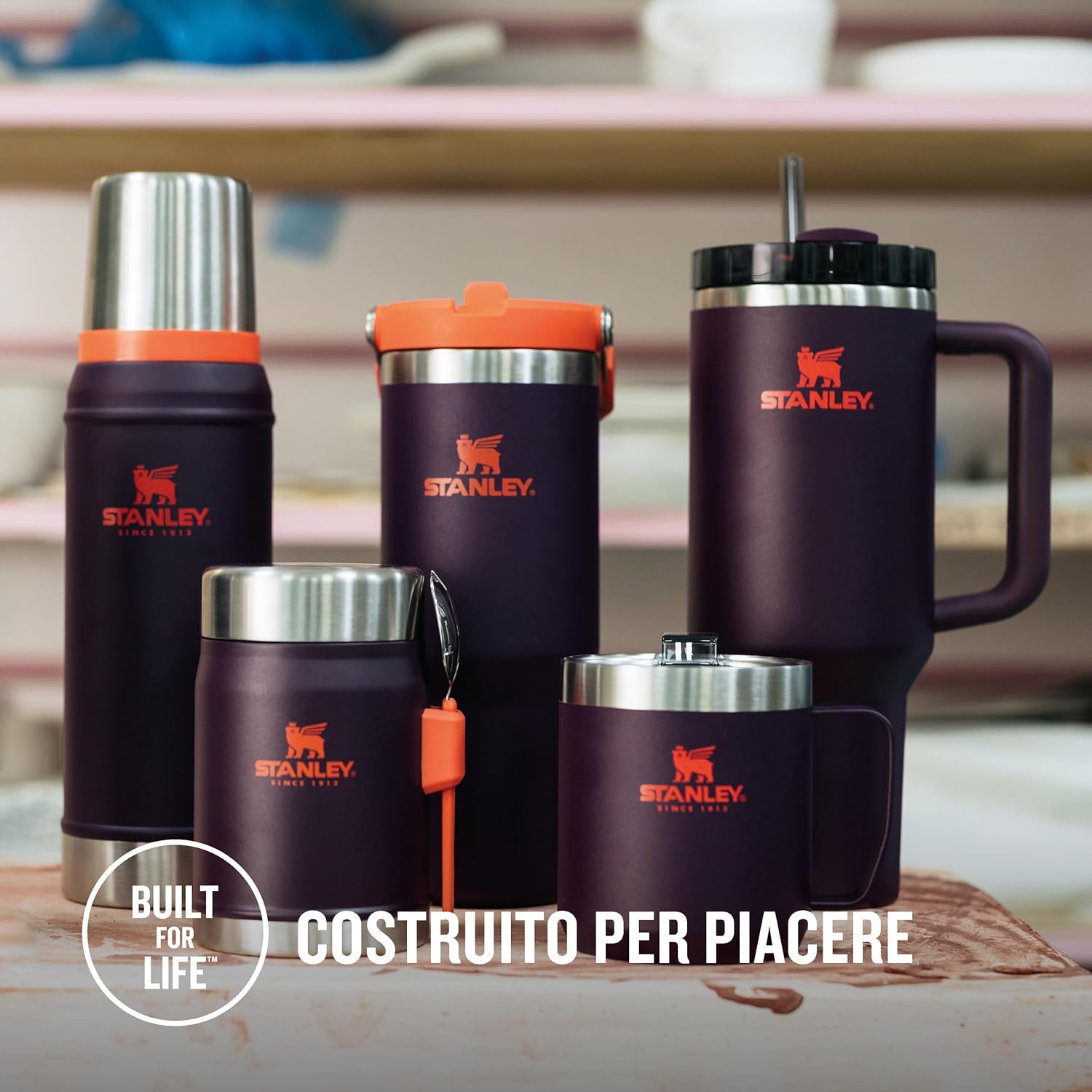 Stanley Quencher H2.0 FlowState Borraccia con Cannuccia 1.2L - immagine 7