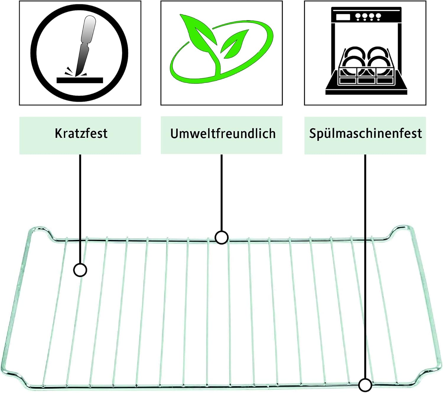 Icqn Set Teglie Grigliate 445x375x35mm - immagine 3