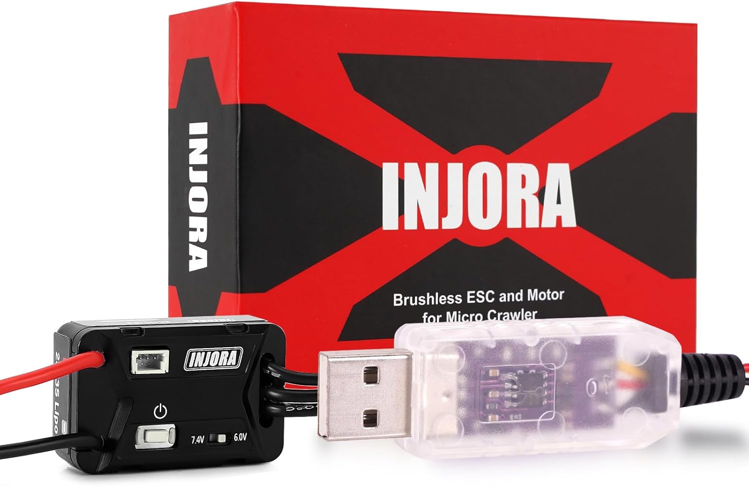 INJORA MBL32 G2 ESC Micro Brushless Impermeabile - immagine 1