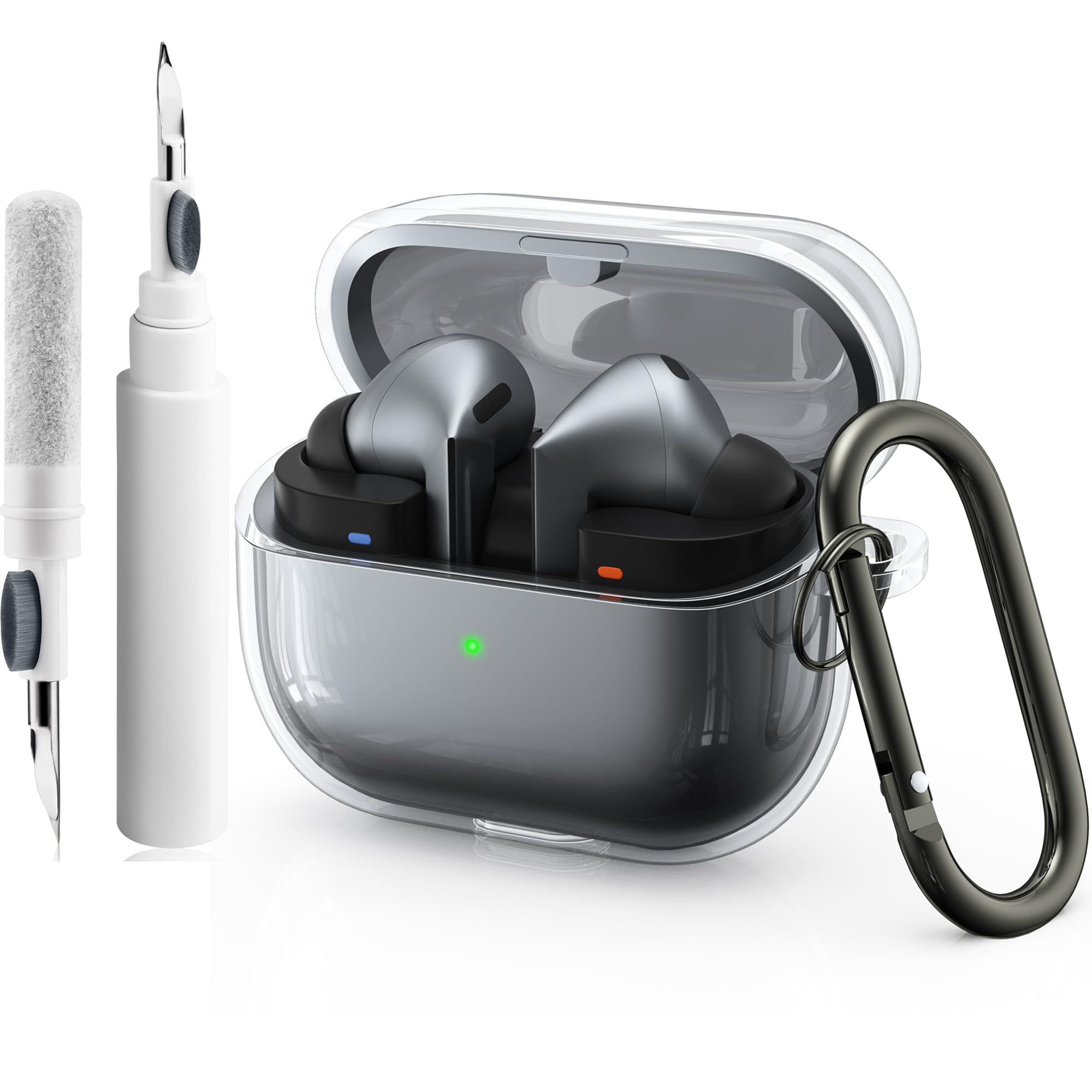 Oumida Custodia Trasparente per Samsung Galaxy Buds 3