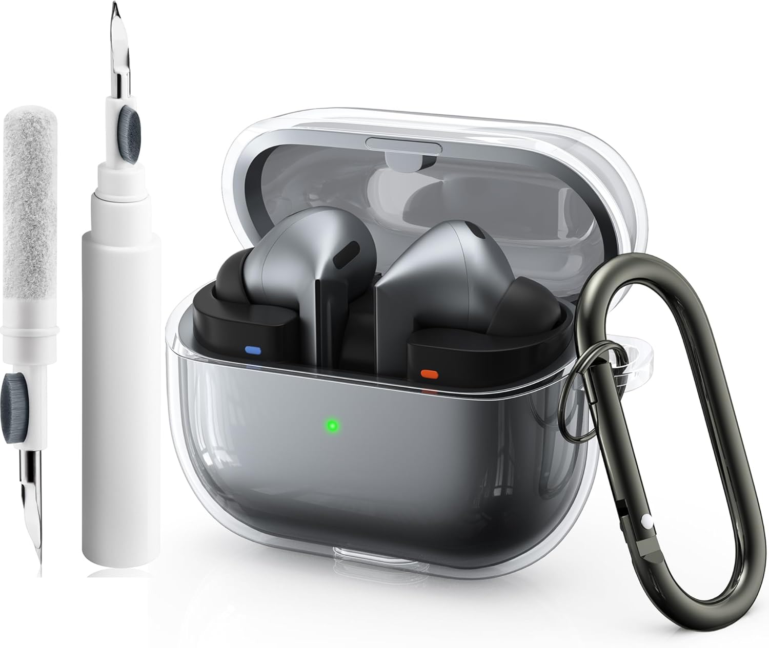 Oumida Custodia Trasparente per Samsung Galaxy Buds 3 - immagine 1