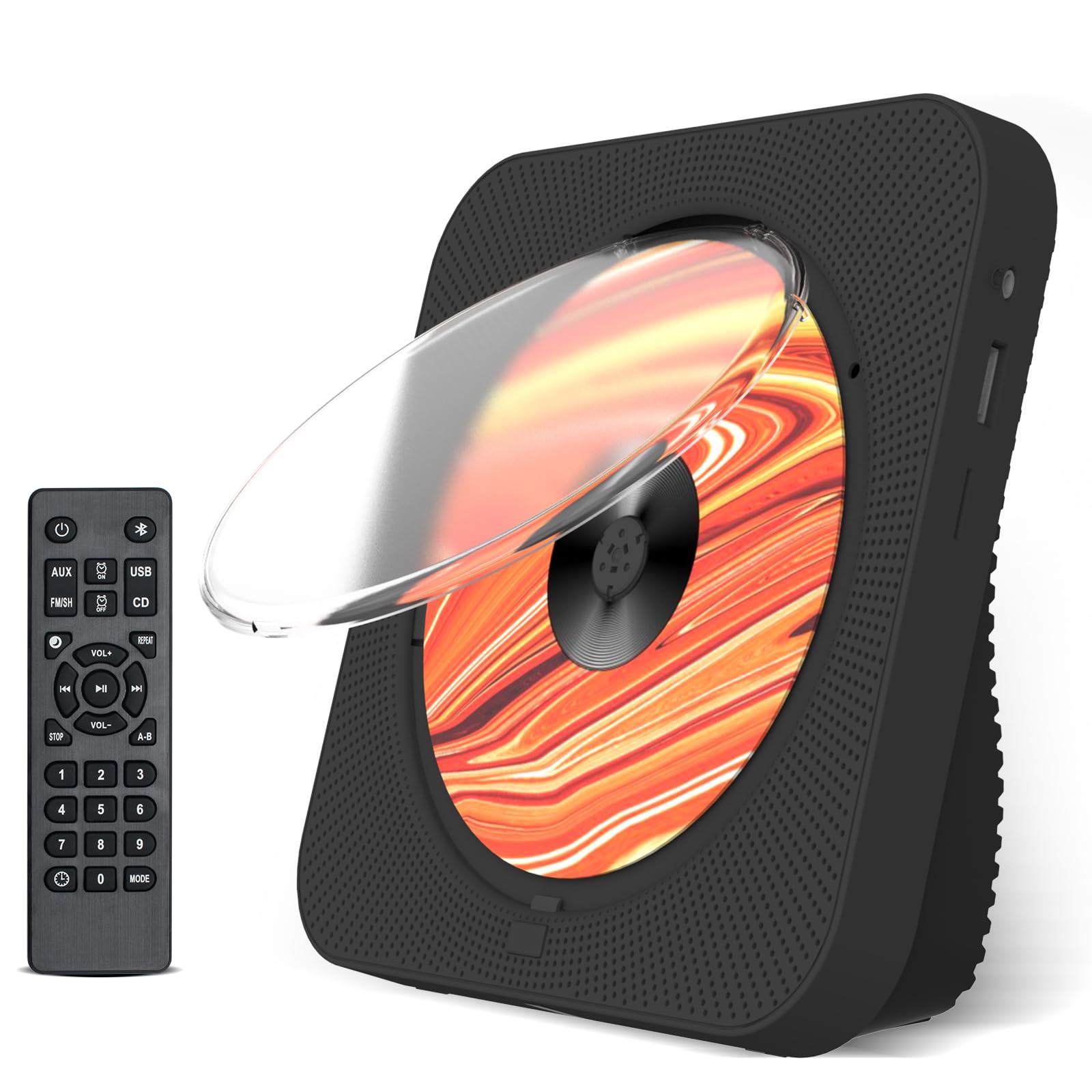 Liphier Lettore CD Portatile HiFi con Altoparlanti