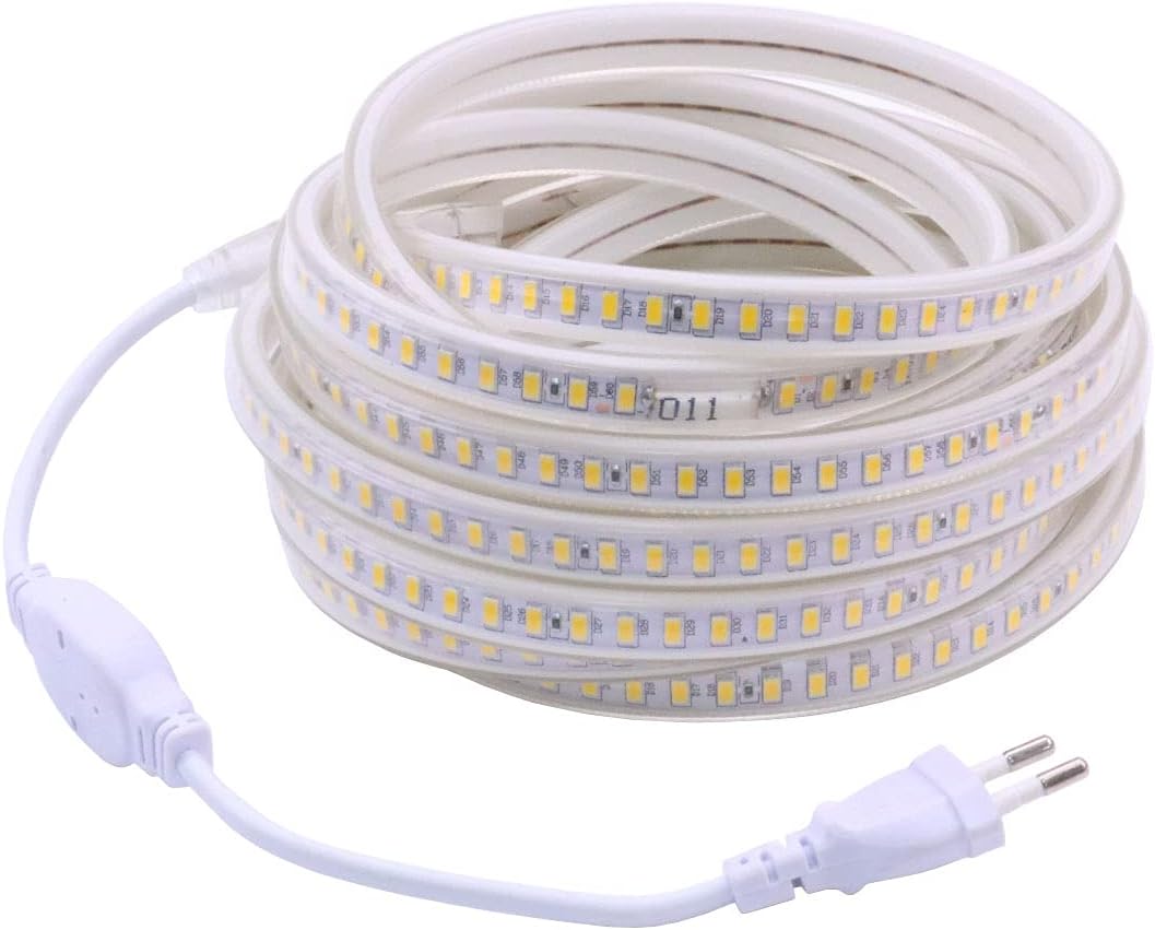 Pcning 5M Striscia LED Esterno IP67, Bianco Caldo - immagine 2