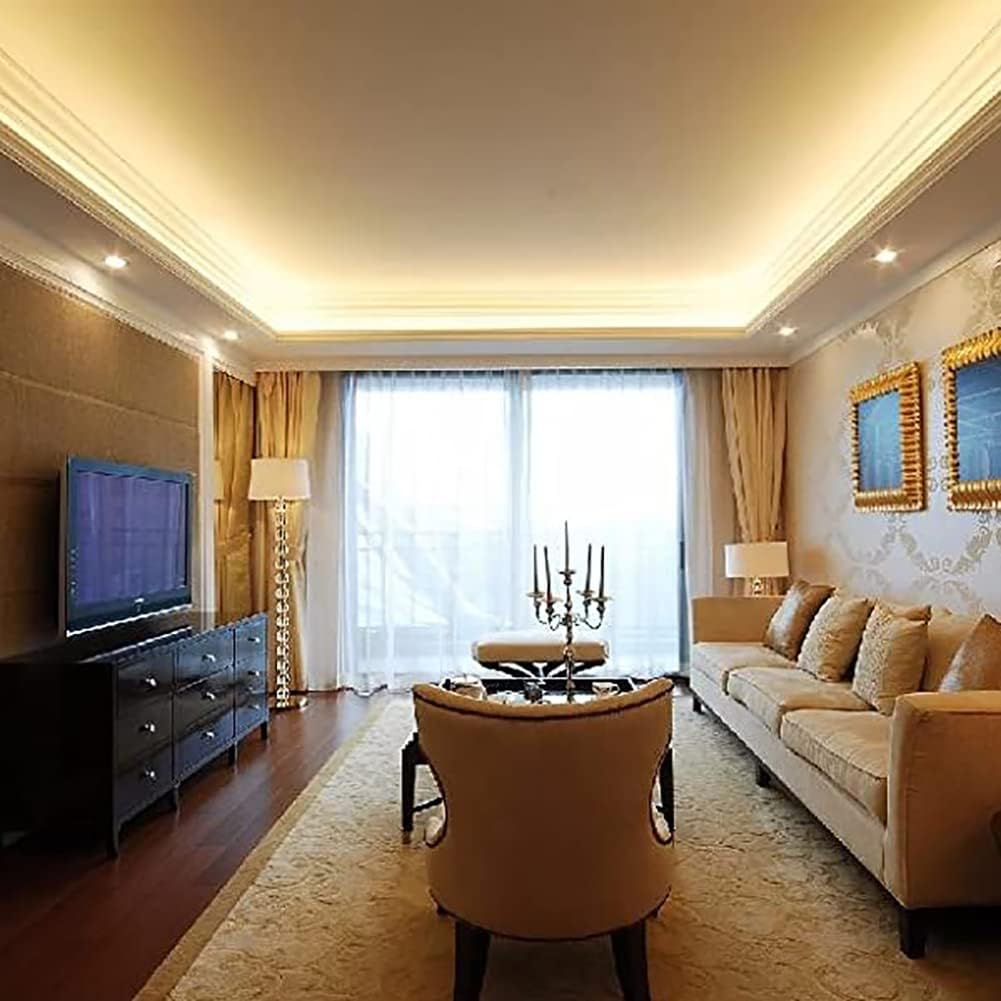 Pcning 5M Striscia LED Esterno IP67, Bianco Caldo - immagine 5