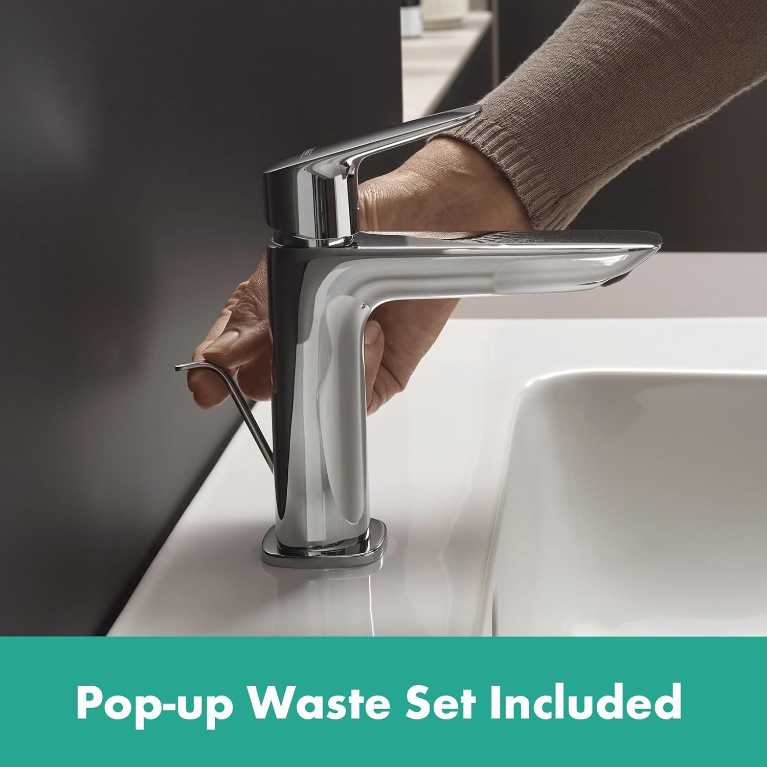 Hansgrohe Logis Fine Miscelatore Monocomando Lavabo 110 - immagine 5