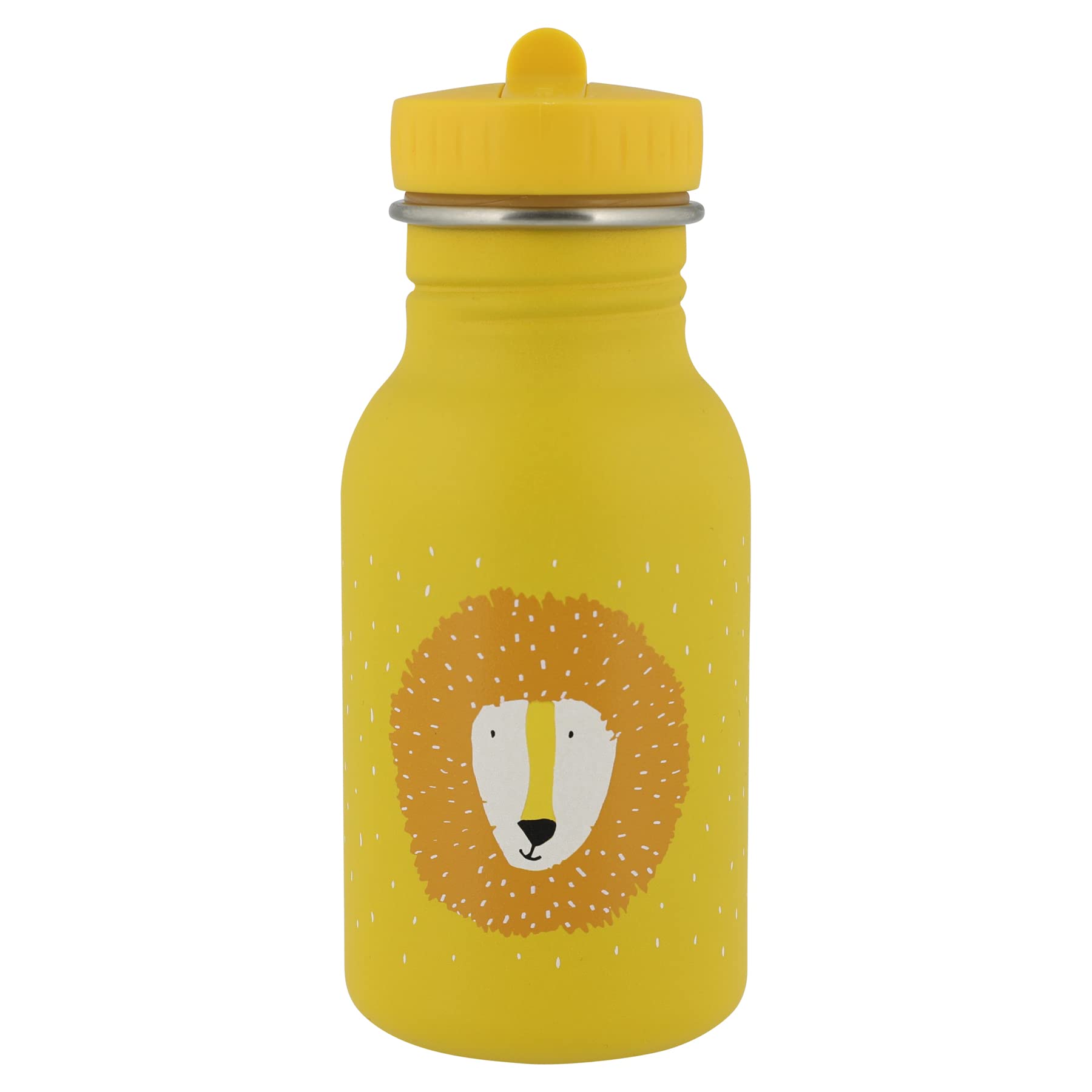 Trixie - Borraccia in acciaio INOX, per bambini, leone, 350 ml
