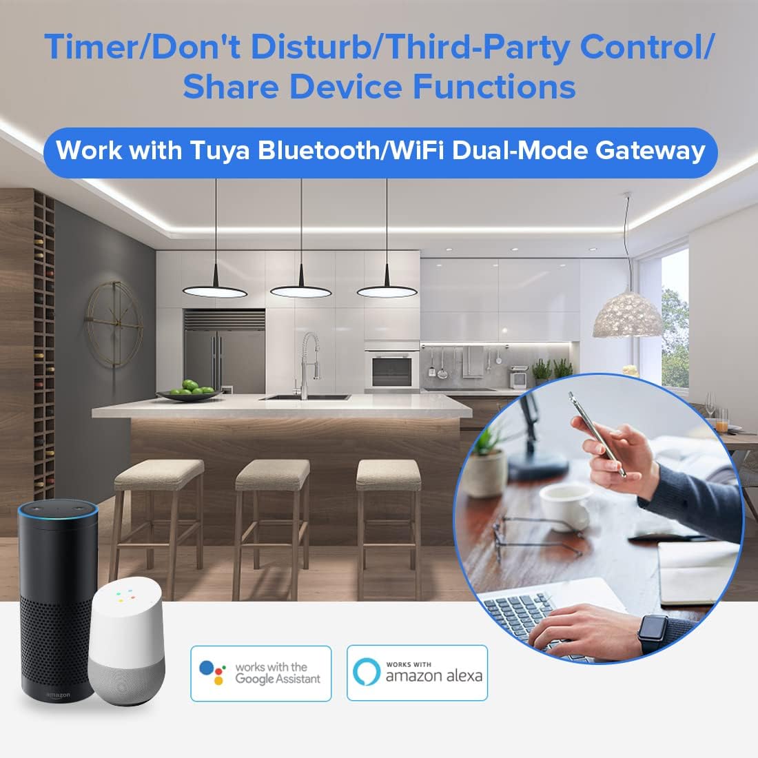 Btf-lighting 5in1 LM052 Tuya Zigbee3.0 LED Controller - immagine 3