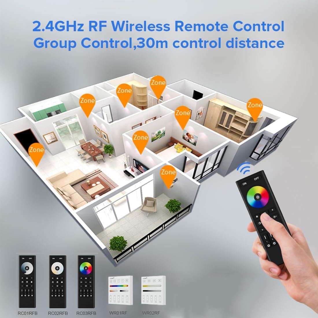 Btf-lighting 5in1 LM052 Tuya Zigbee3.0 LED Controller - immagine 5