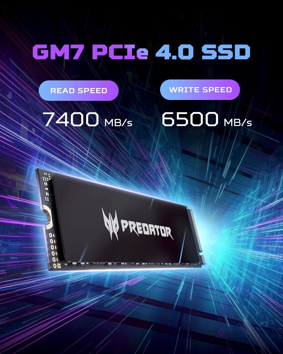 Hard Disk Acer Predator GM7 2 TB SSD - immagine 2