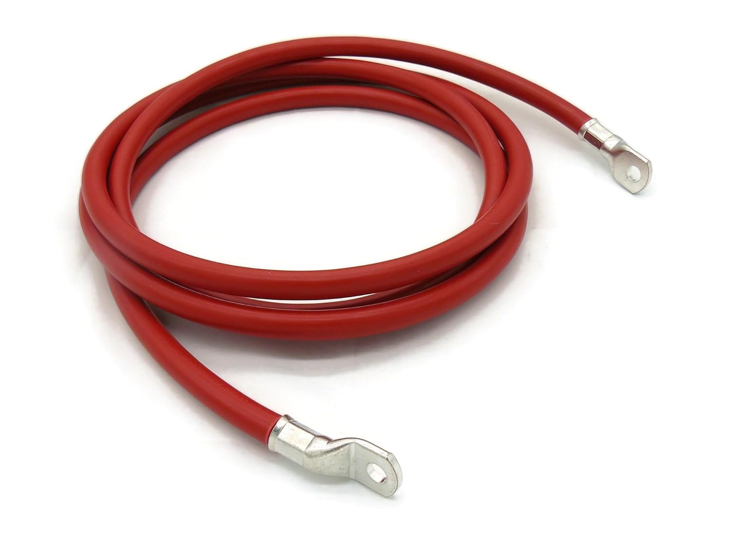 eXODA Cavo batteria 50 mm² 2,5 m capicorda M8 e M8, rosso - immagine 5