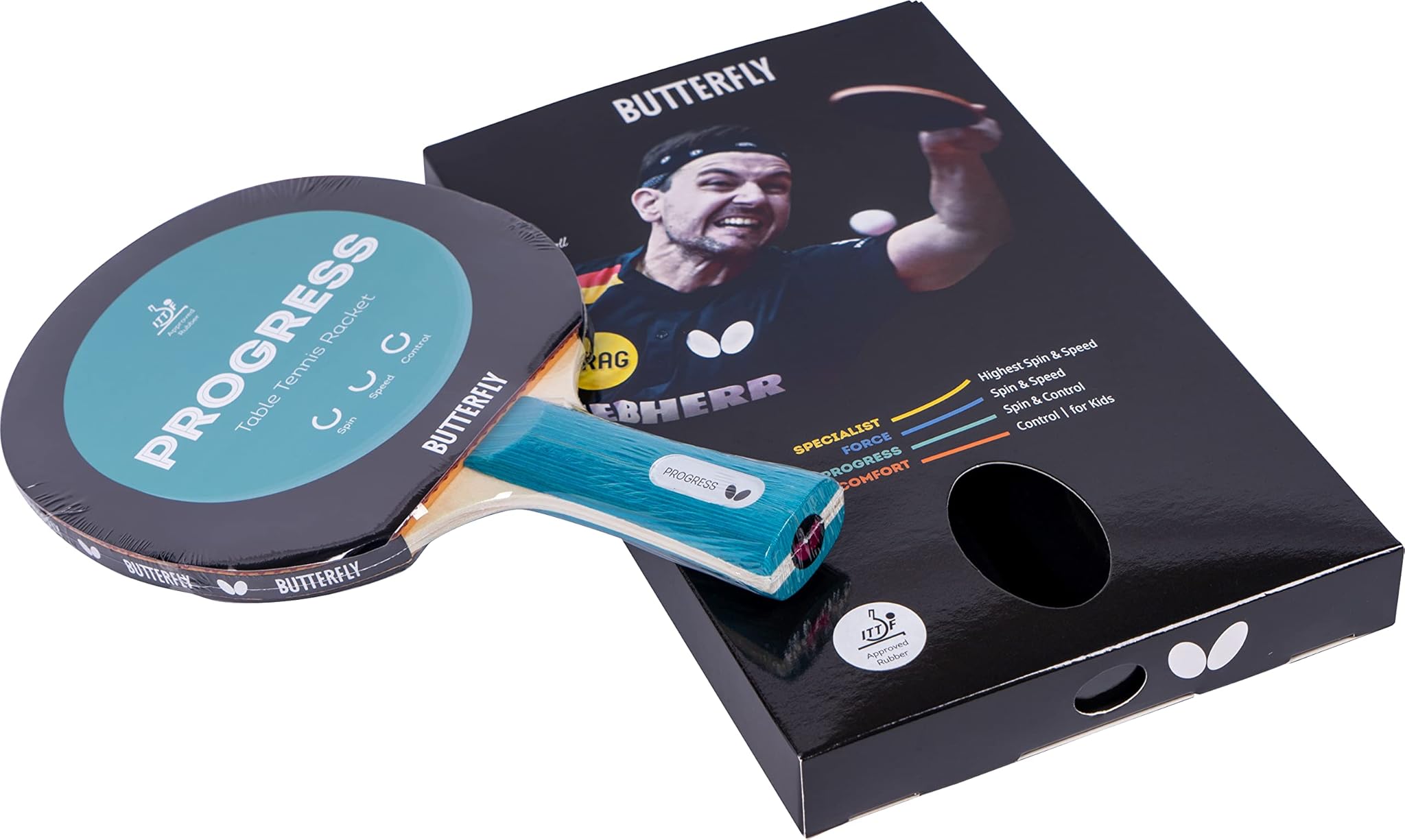 Butterfly Progress - Racchetta Tennis Tavolo Professionale