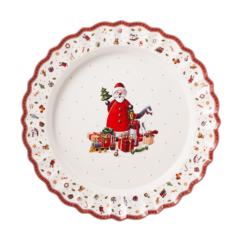 Villeroy & Boch – Toy's Delight Scodella Natalizia, Rosso/Bianco